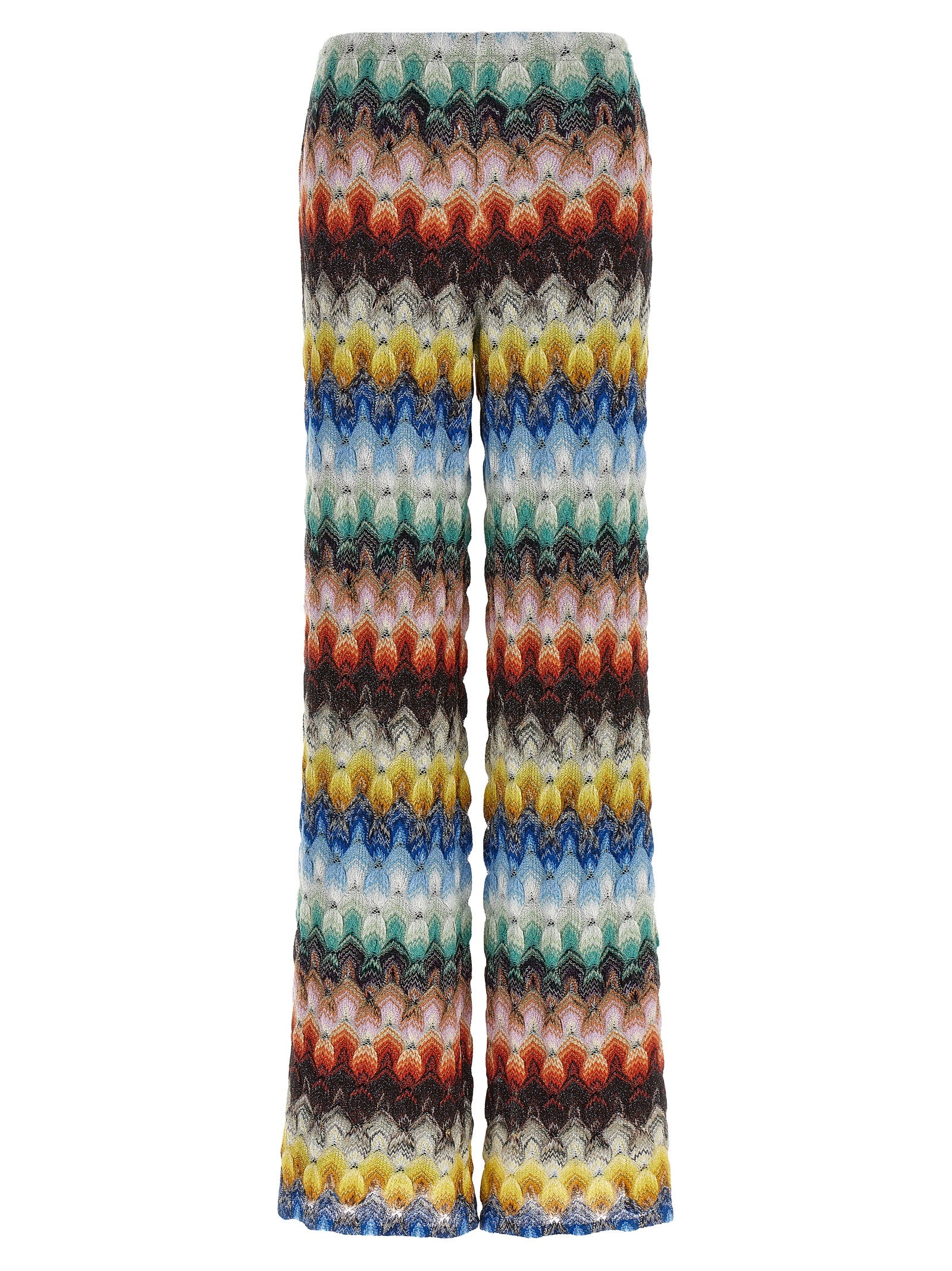 Missoni Multicolor Viscose Casual Pants Missoni