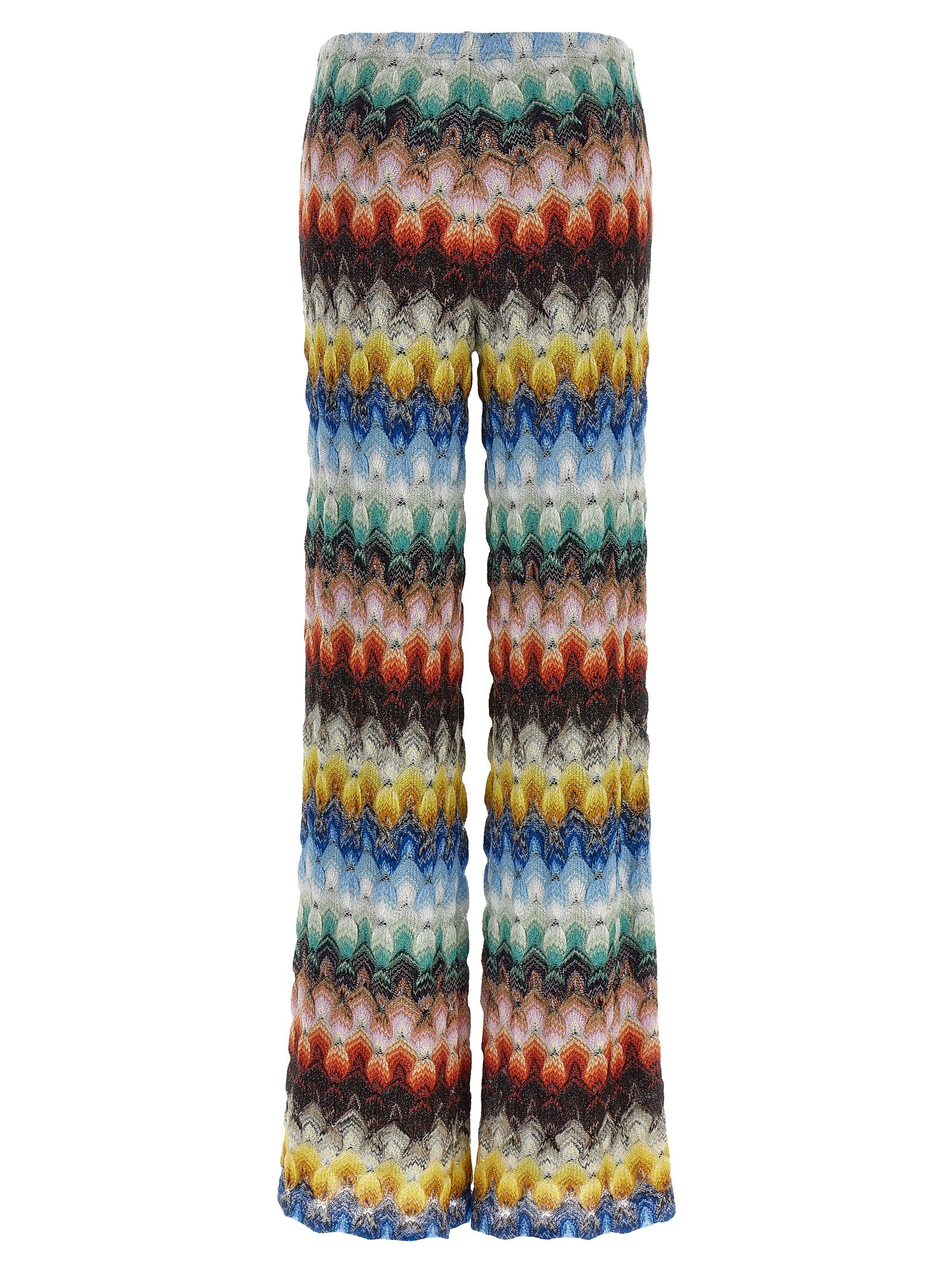 Missoni Multicolor Viscose Casual Pants Missoni