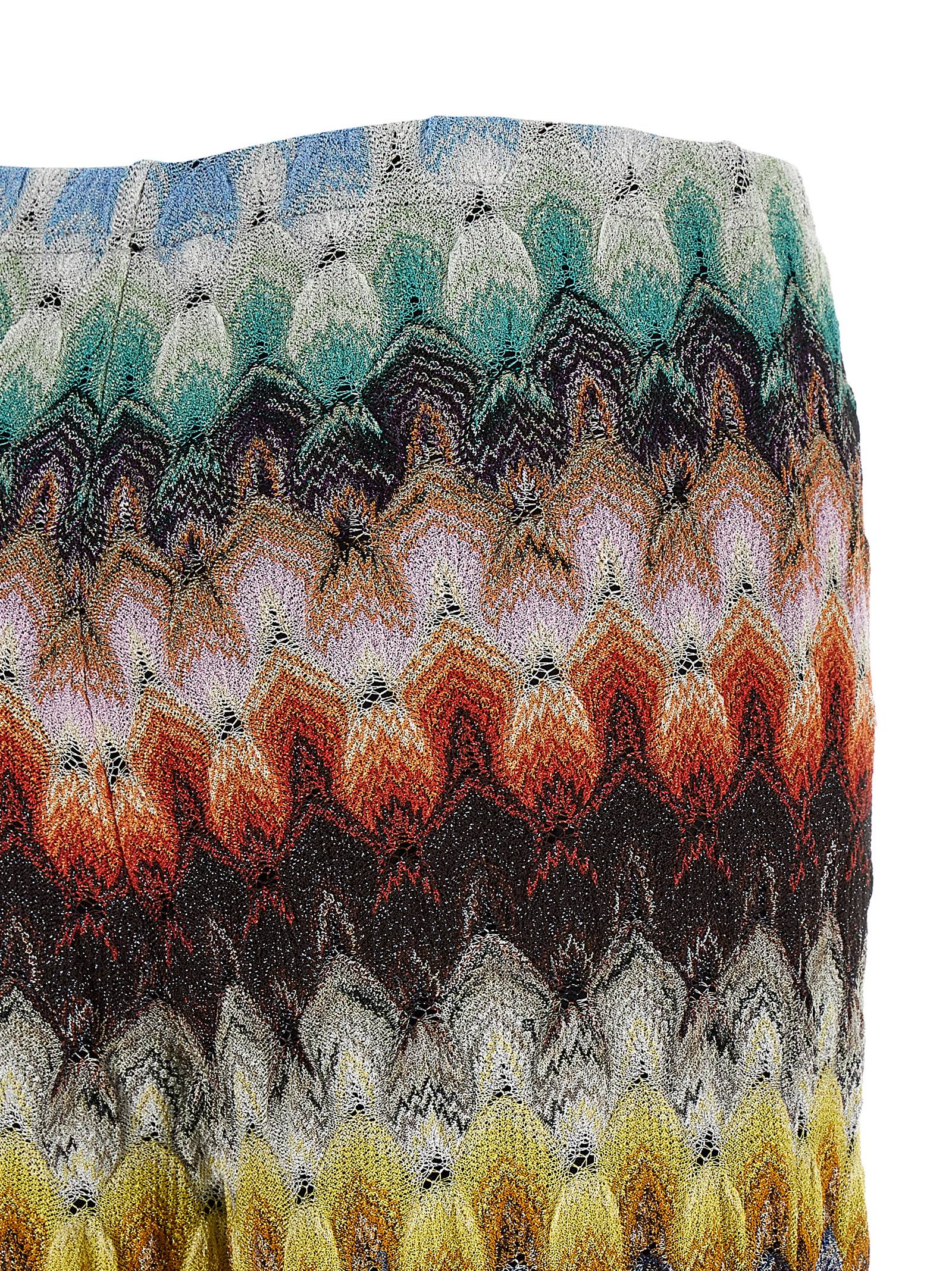 Missoni Multicolor Viscose Casual Pants Missoni