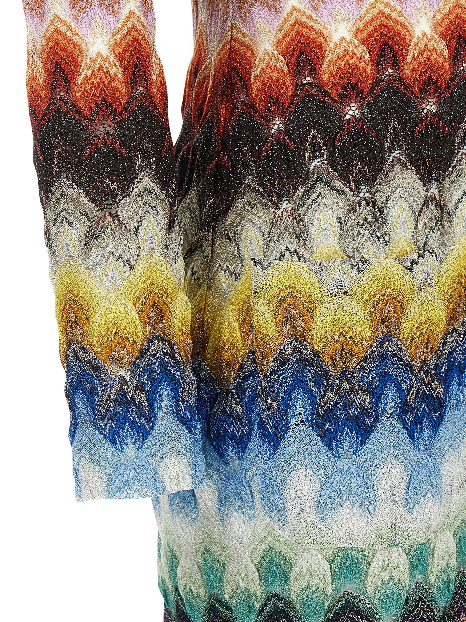Missoni Multicolor Viscose Cardigan Missoni