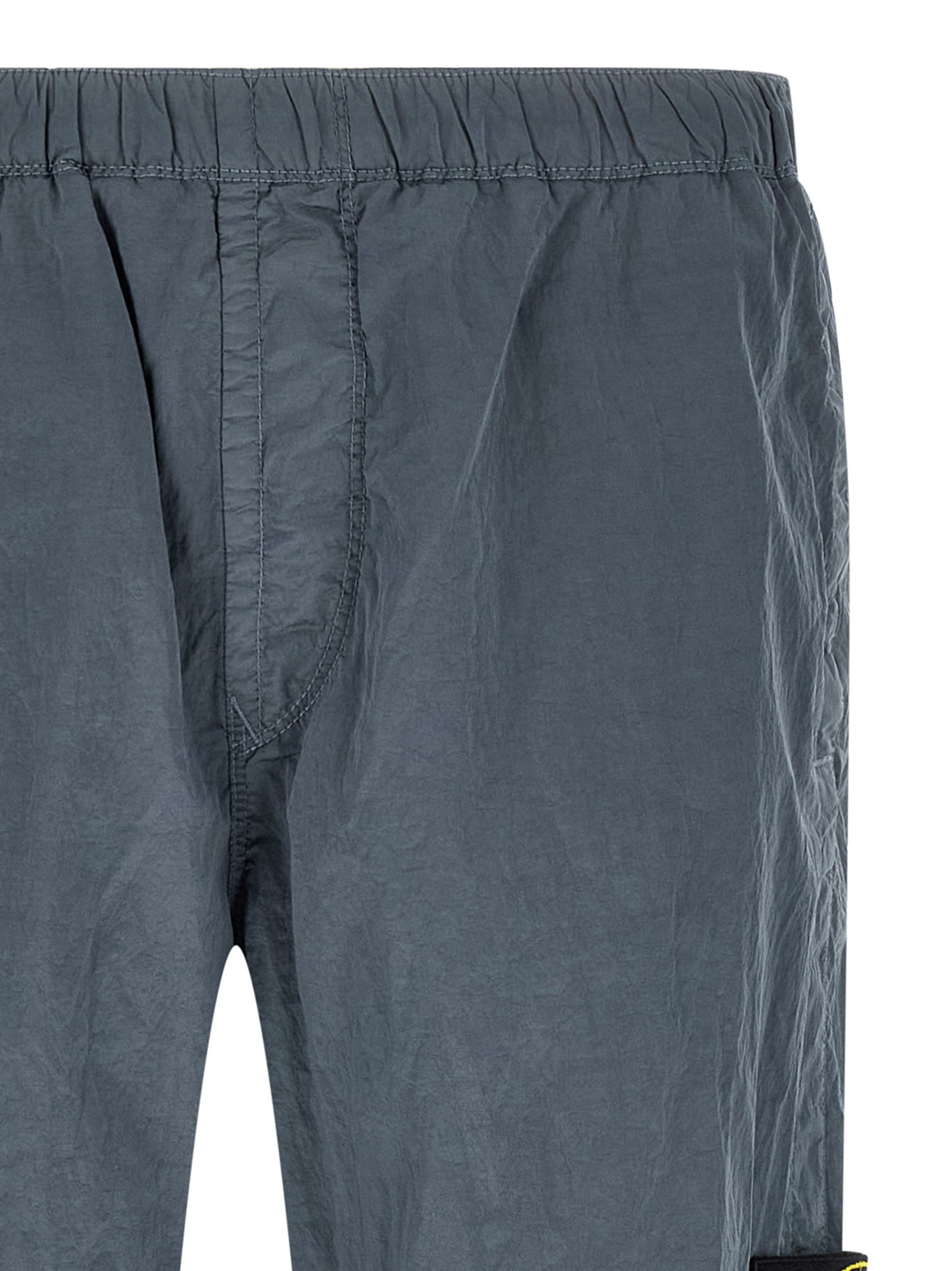 Stone Island Blue Polyamide Joggers (Workout Pants) Stone Island