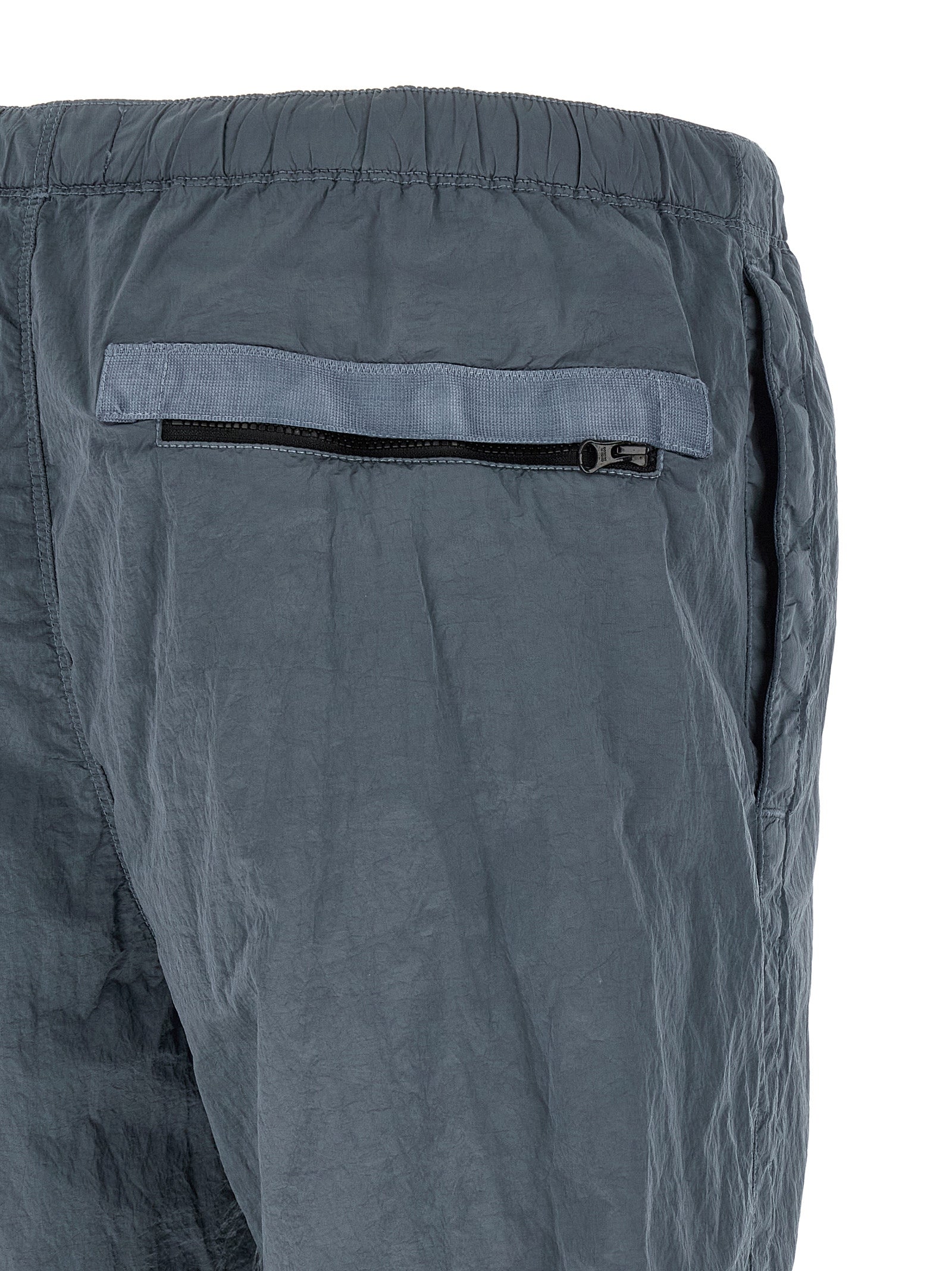 Stone Island Blue Polyamide Joggers (Workout Pants) Stone Island