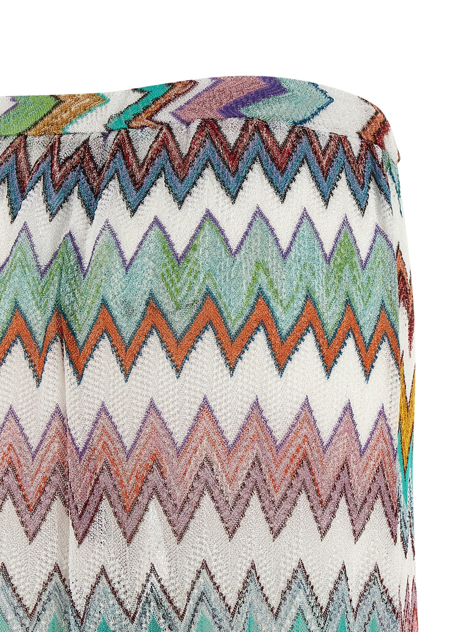Missoni Multicolor Viscose Flared Pants Missoni
