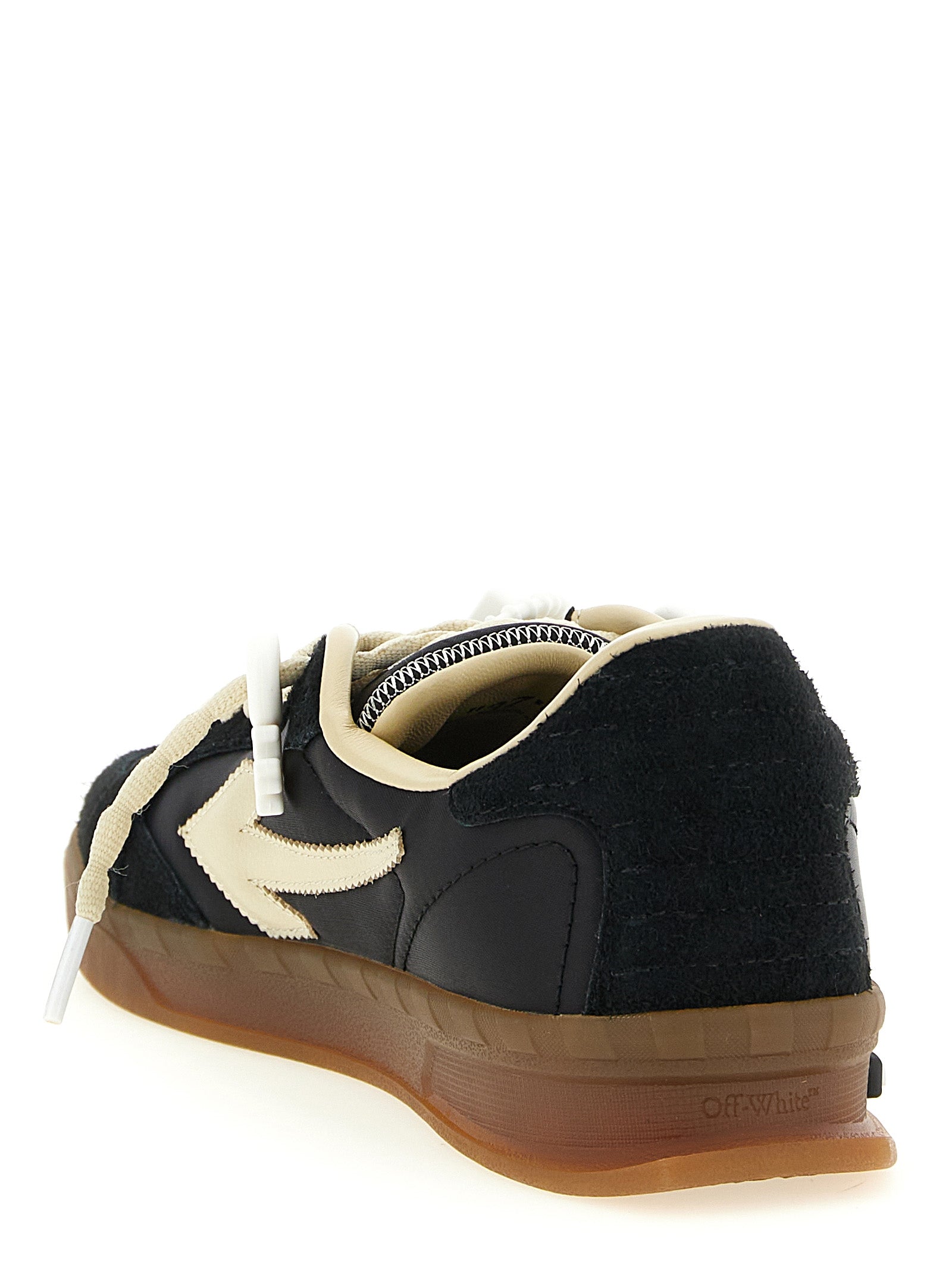 Off-White Black Nylon Athletic Sneakers Off-White