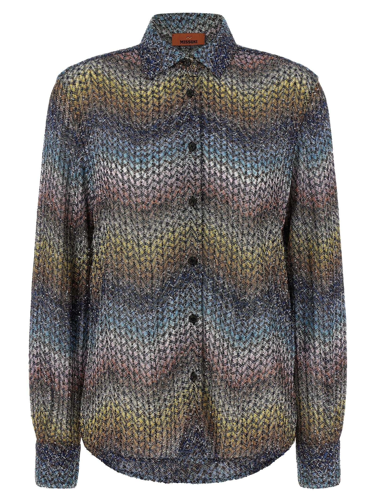 Missoni Multicolor Viscose Blouse Missoni