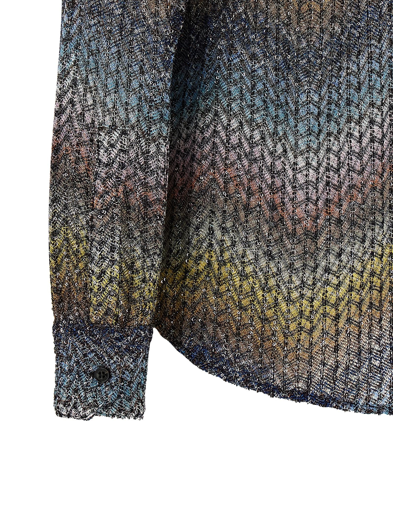 Missoni Multicolor Viscose Blouse Missoni