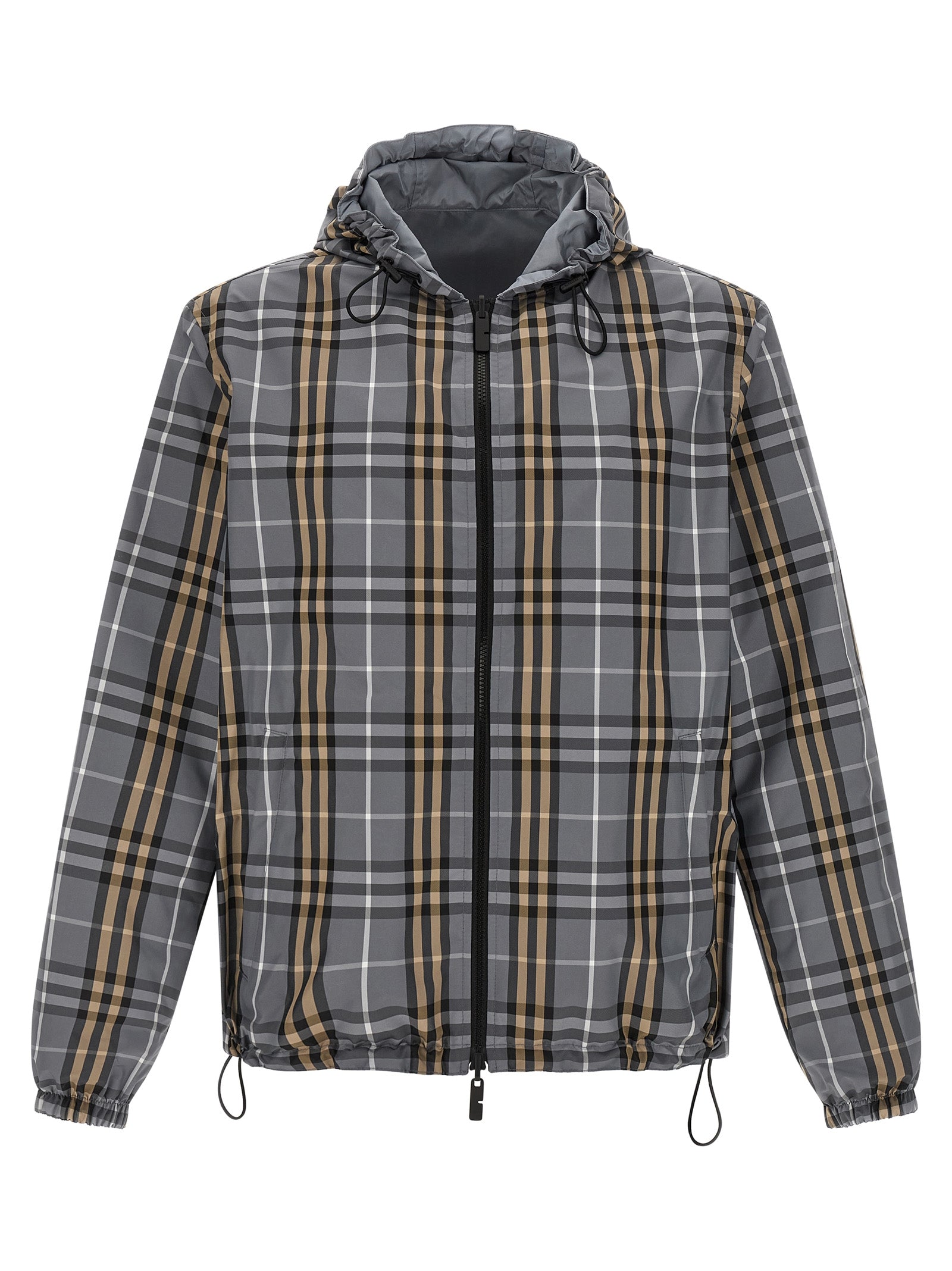 Burberry Multicolor Polyester Shell Jacket Burberry