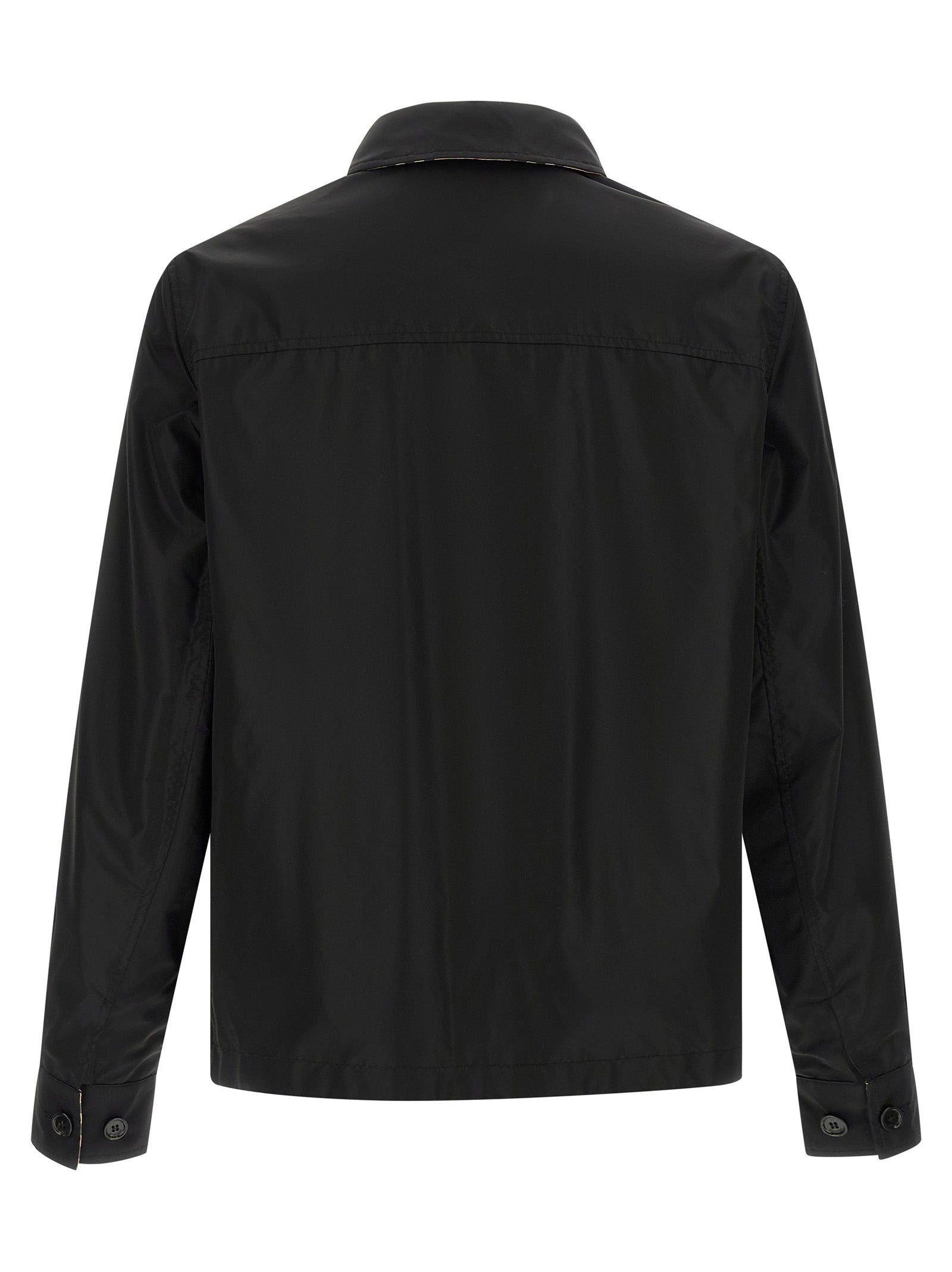 Burberry Black Polyamide Shell Jacket Burberry