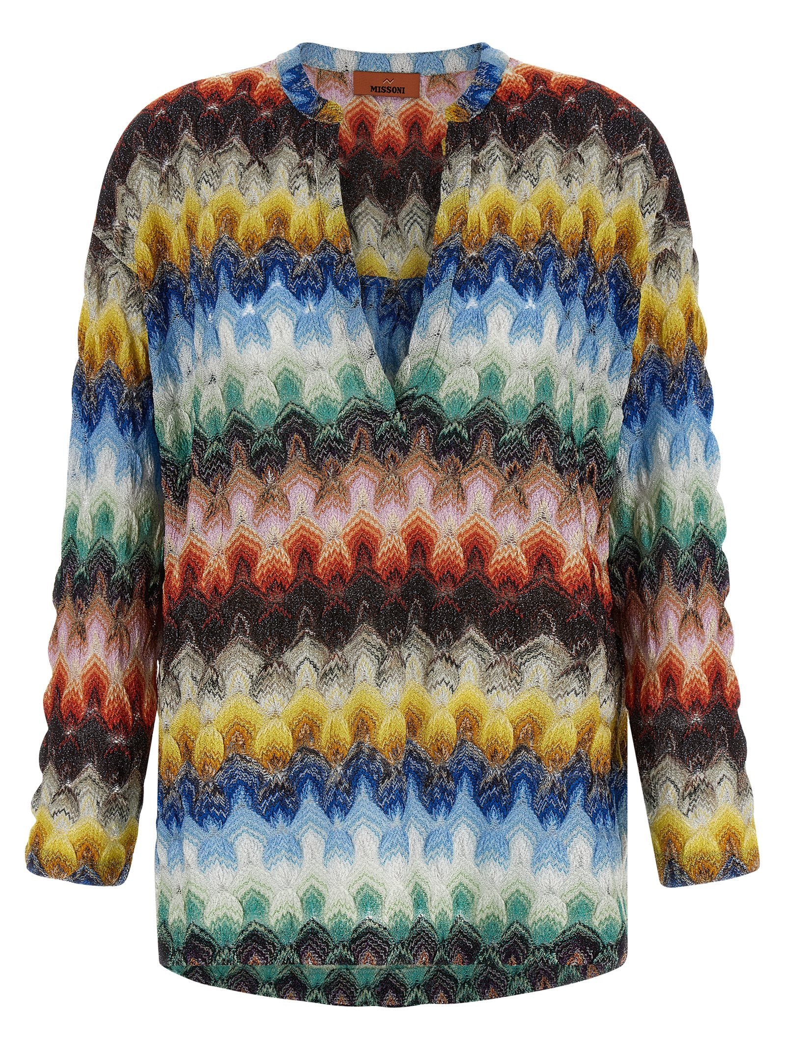 Missoni Multicolor Viscose Blouse Missoni