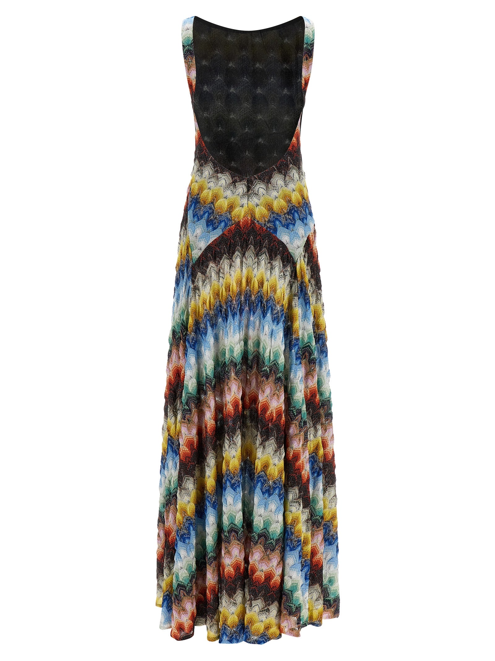 Missoni Multicolor Viscose Long Dress Missoni