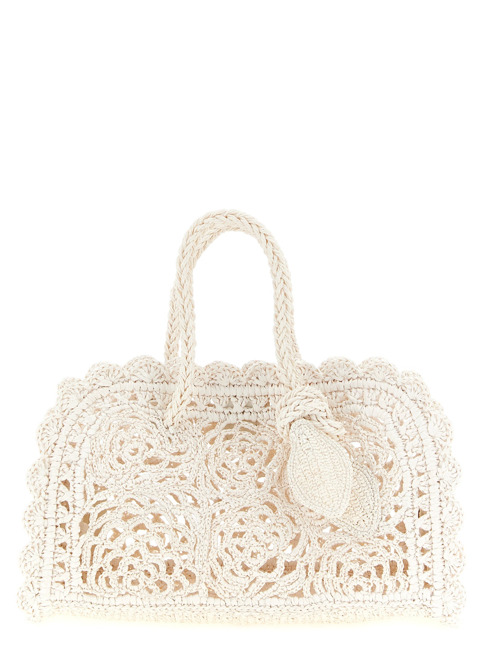 Jacquemus White Polyamide Handbag Jacquemus