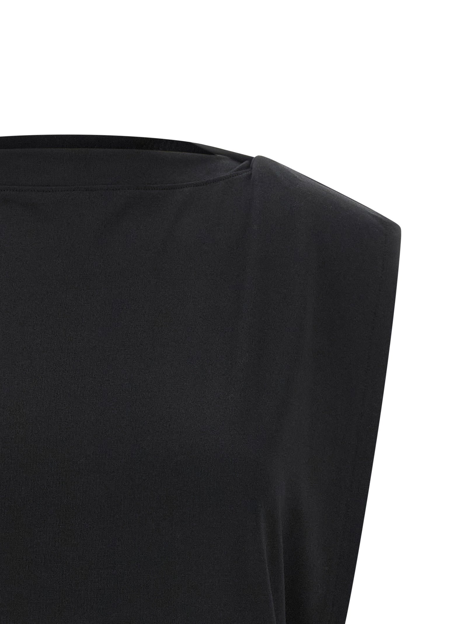 Jacquemus Black Paper Sleeveles T-Shirt Jacquemus