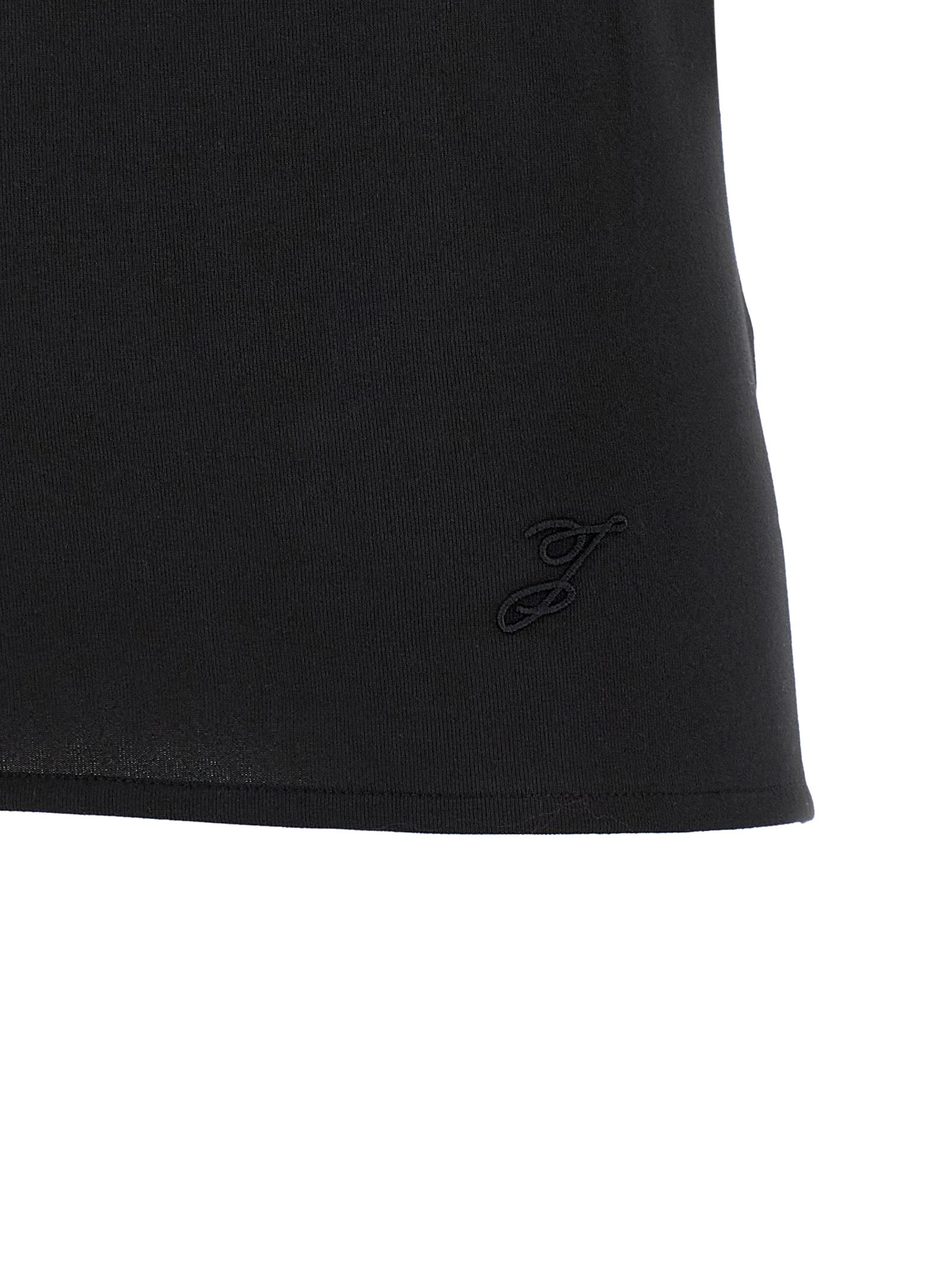 Jacquemus Black Paper Sleeveles T-Shirt Jacquemus