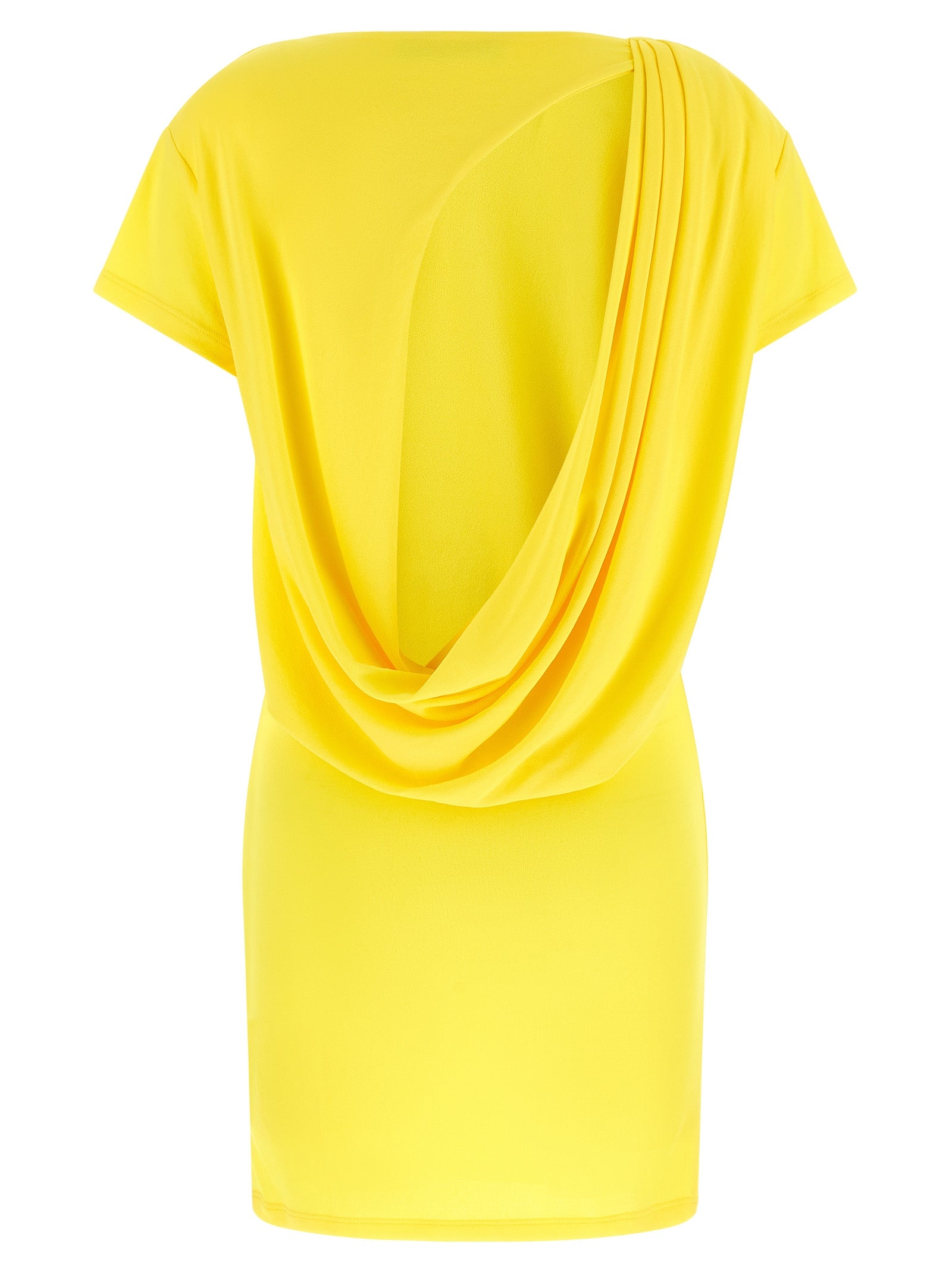 Jacquemus Bicolor Viscose Short Dress Jacquemus
