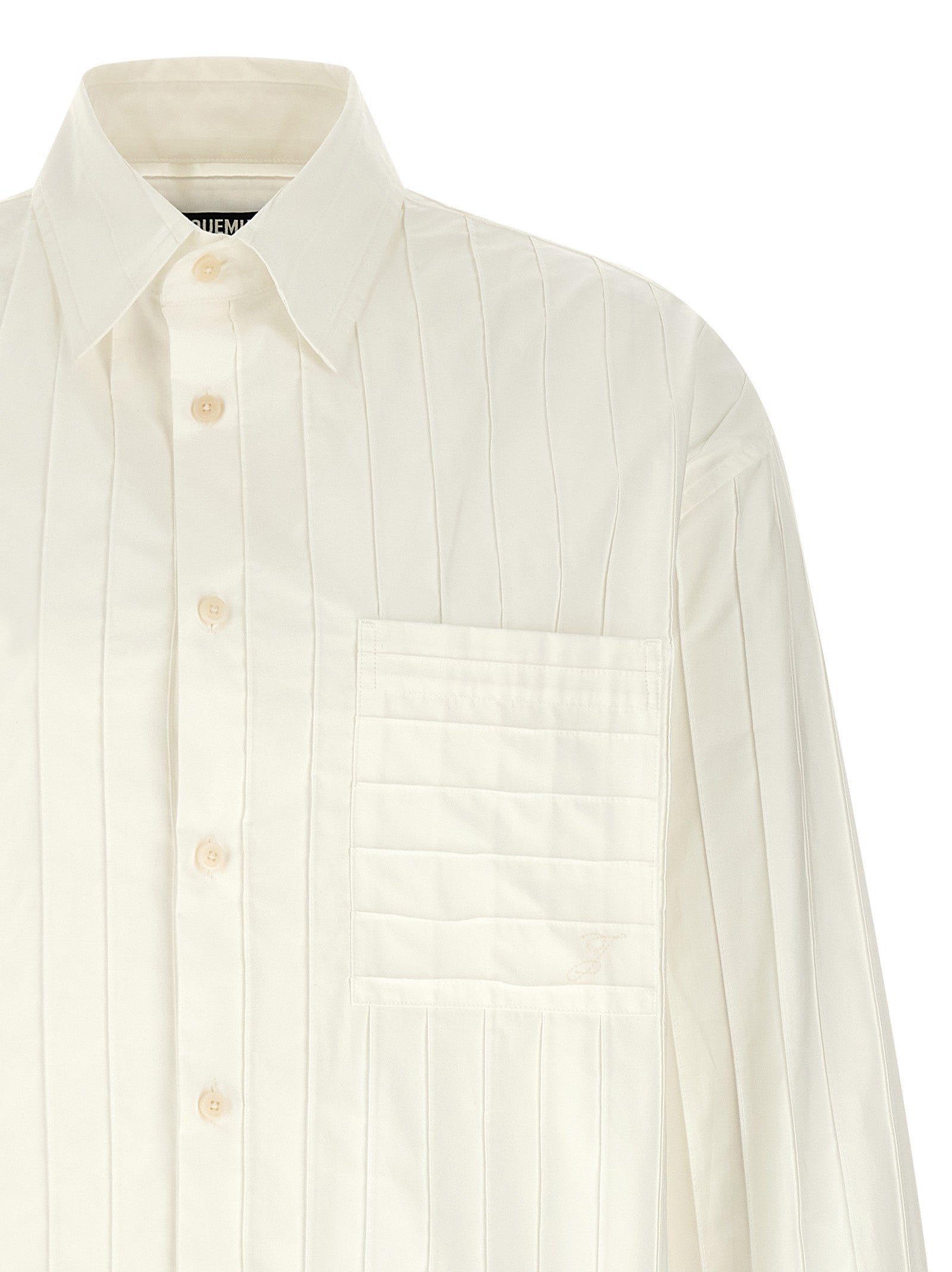 Jacquemus White Cotton Blouse Jacquemus