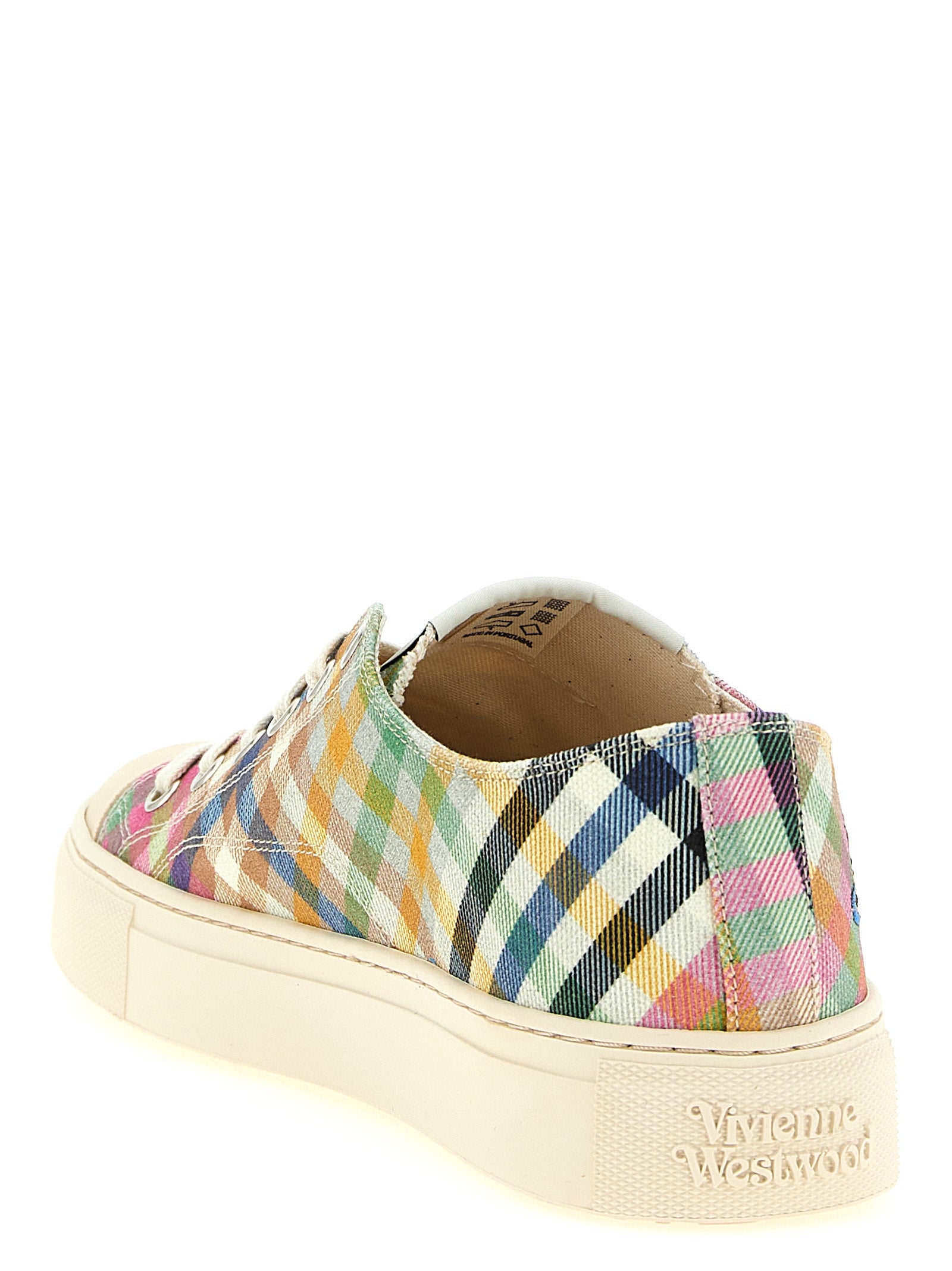 Vivienne Westwood Multicolor Cotton Low Top Sneakers Vivienne Westwood