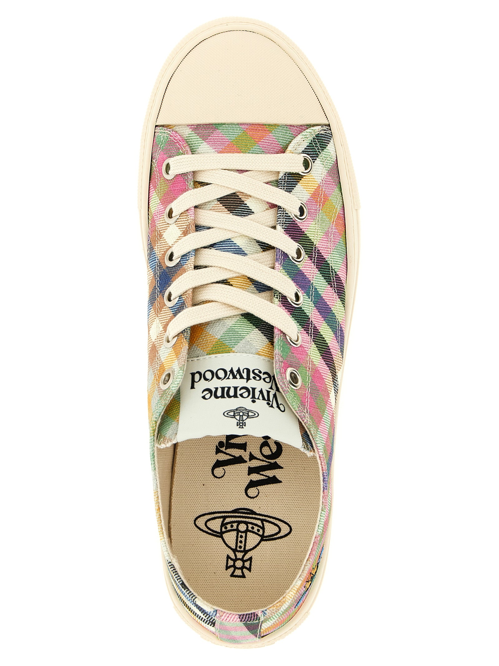 Vivienne Westwood Multicolor Cotton Low Top Sneakers Vivienne Westwood
