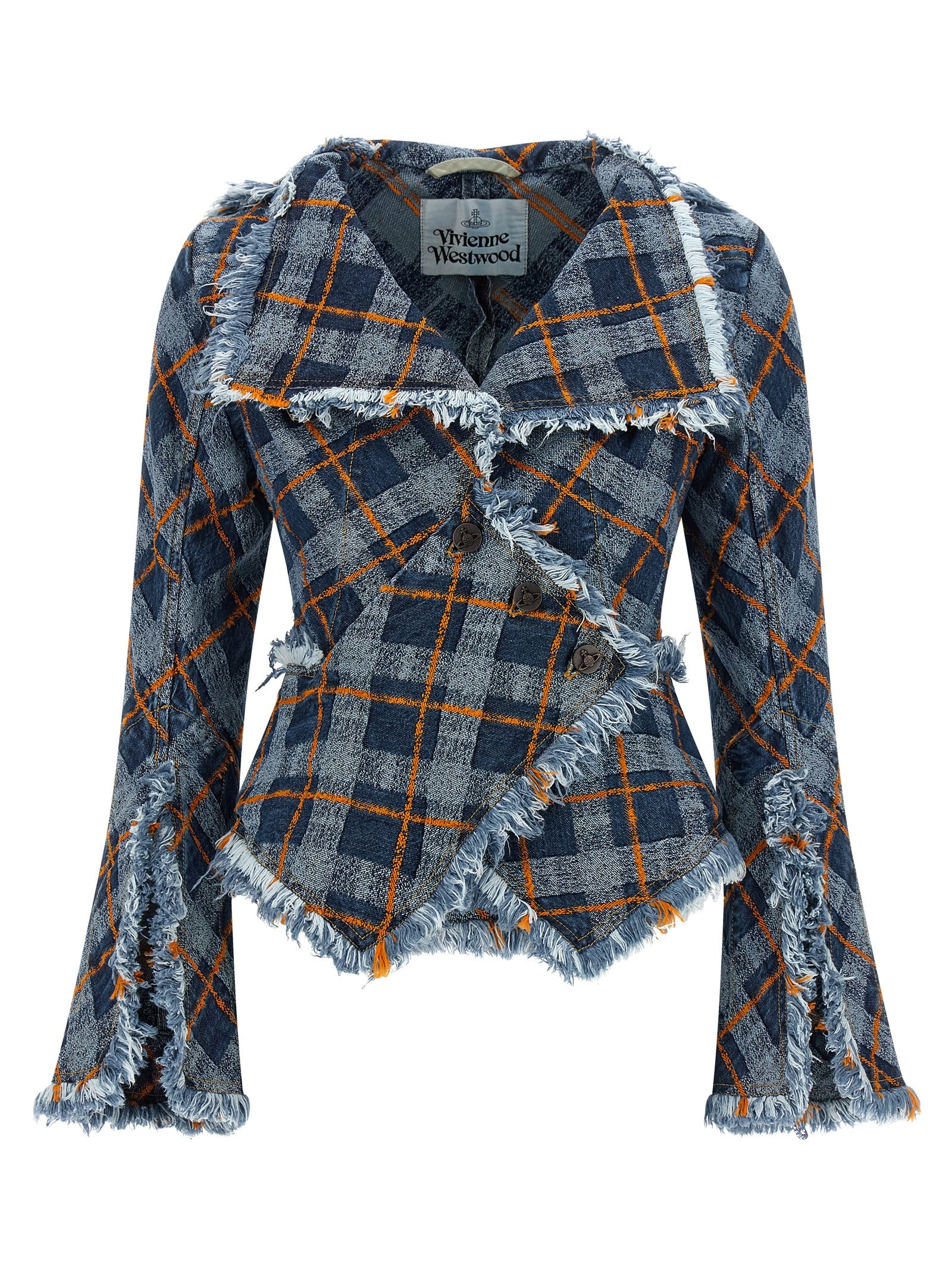 Vivienne Westwood Blue Cotton Blazer Vivienne Westwood