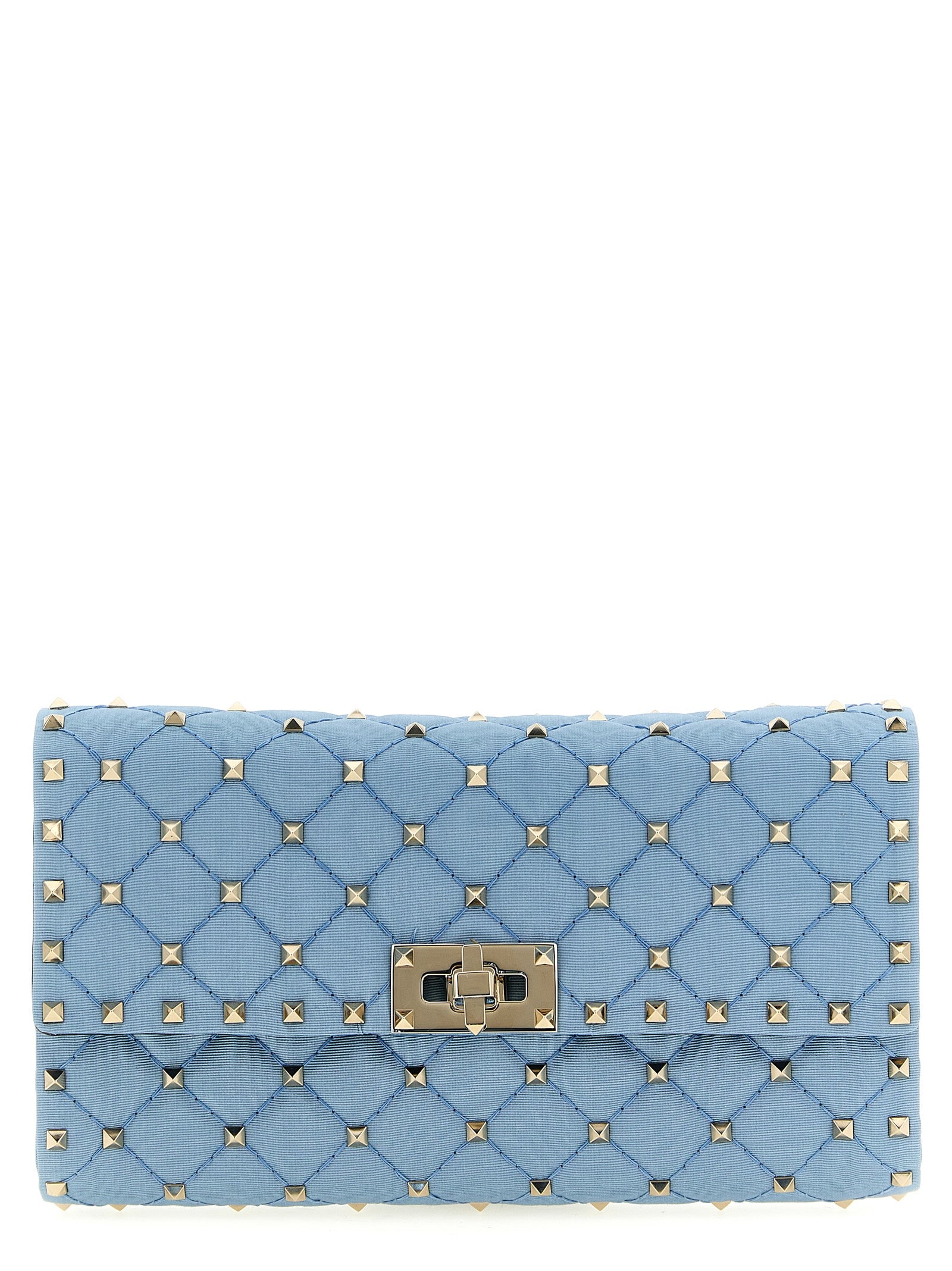 Valentino Garavani Blue Viscose Crossbody Bag Valentino Garavani