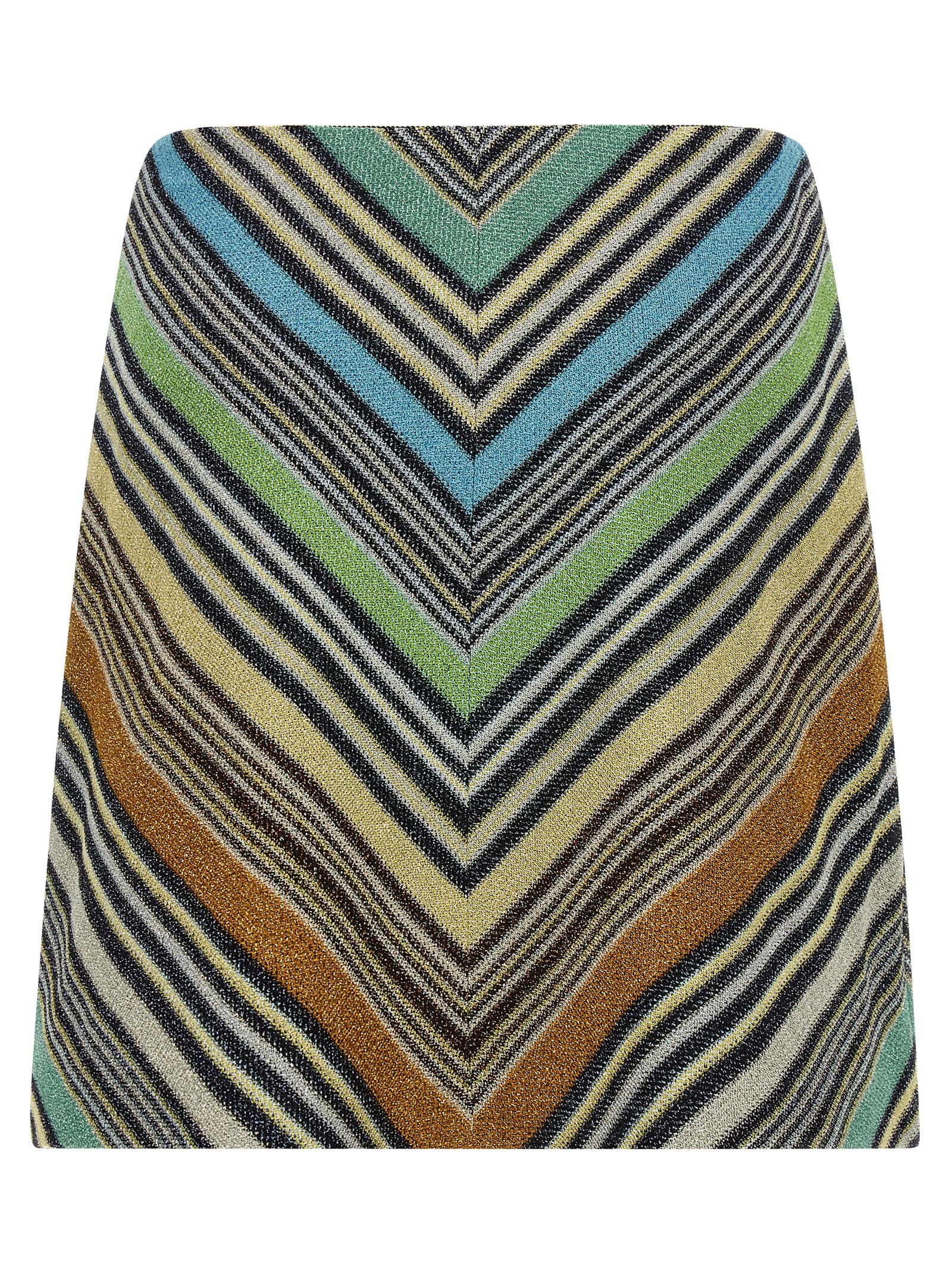 Missoni Multicolor Viscose Long Skirt Missoni
