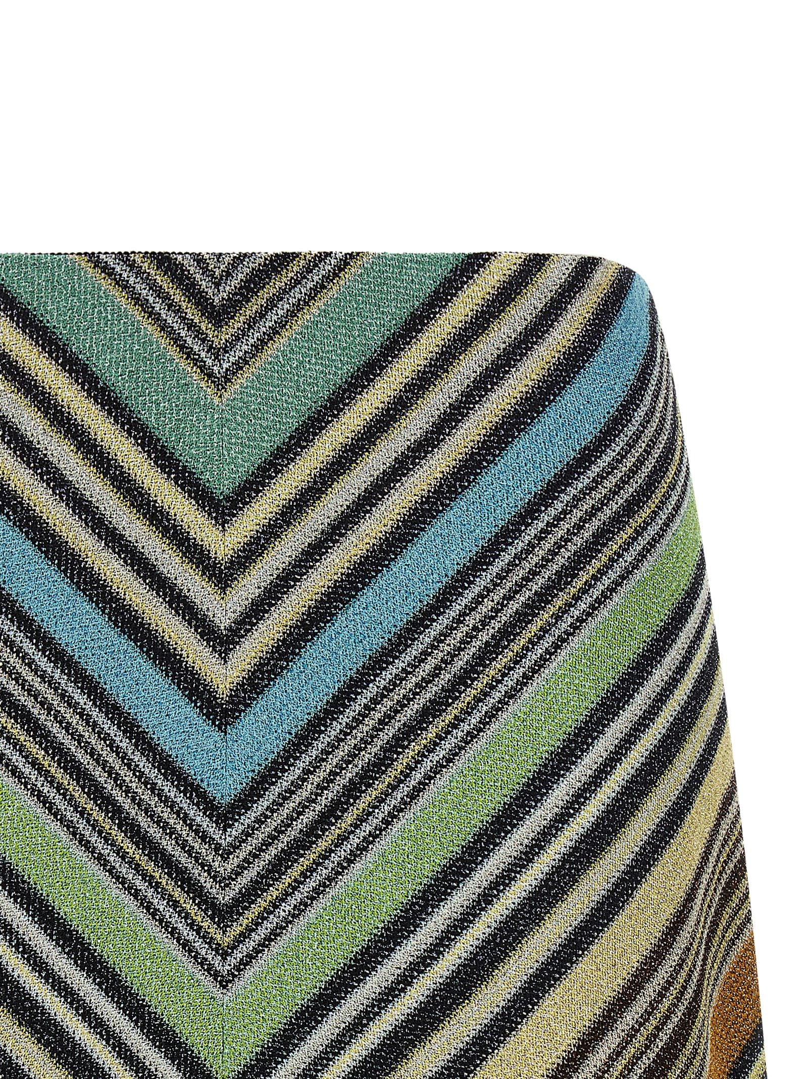 Missoni Multicolor Viscose Long Skirt Missoni