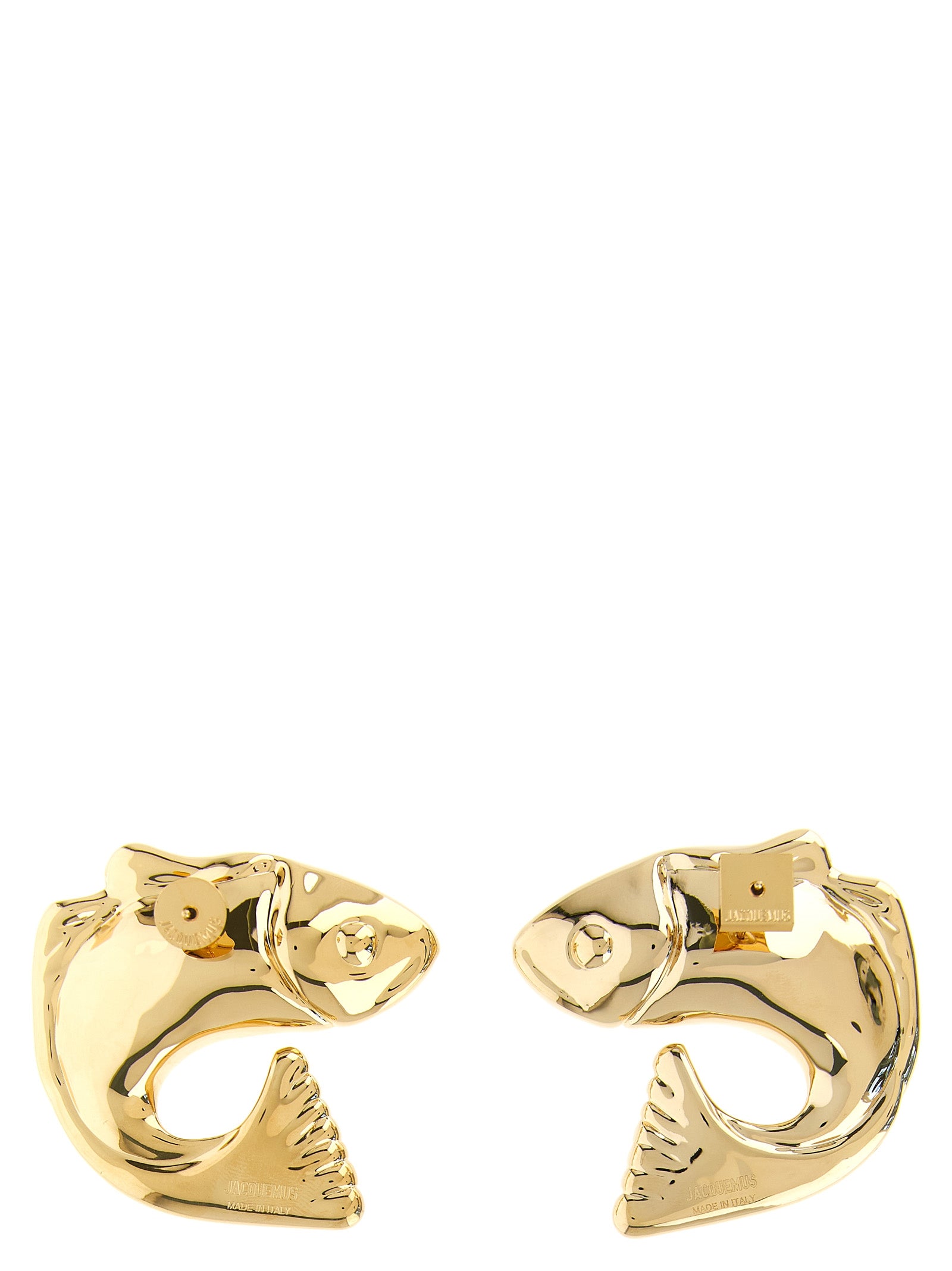 Jacquemus Gold Copper Earrings Jacquemus