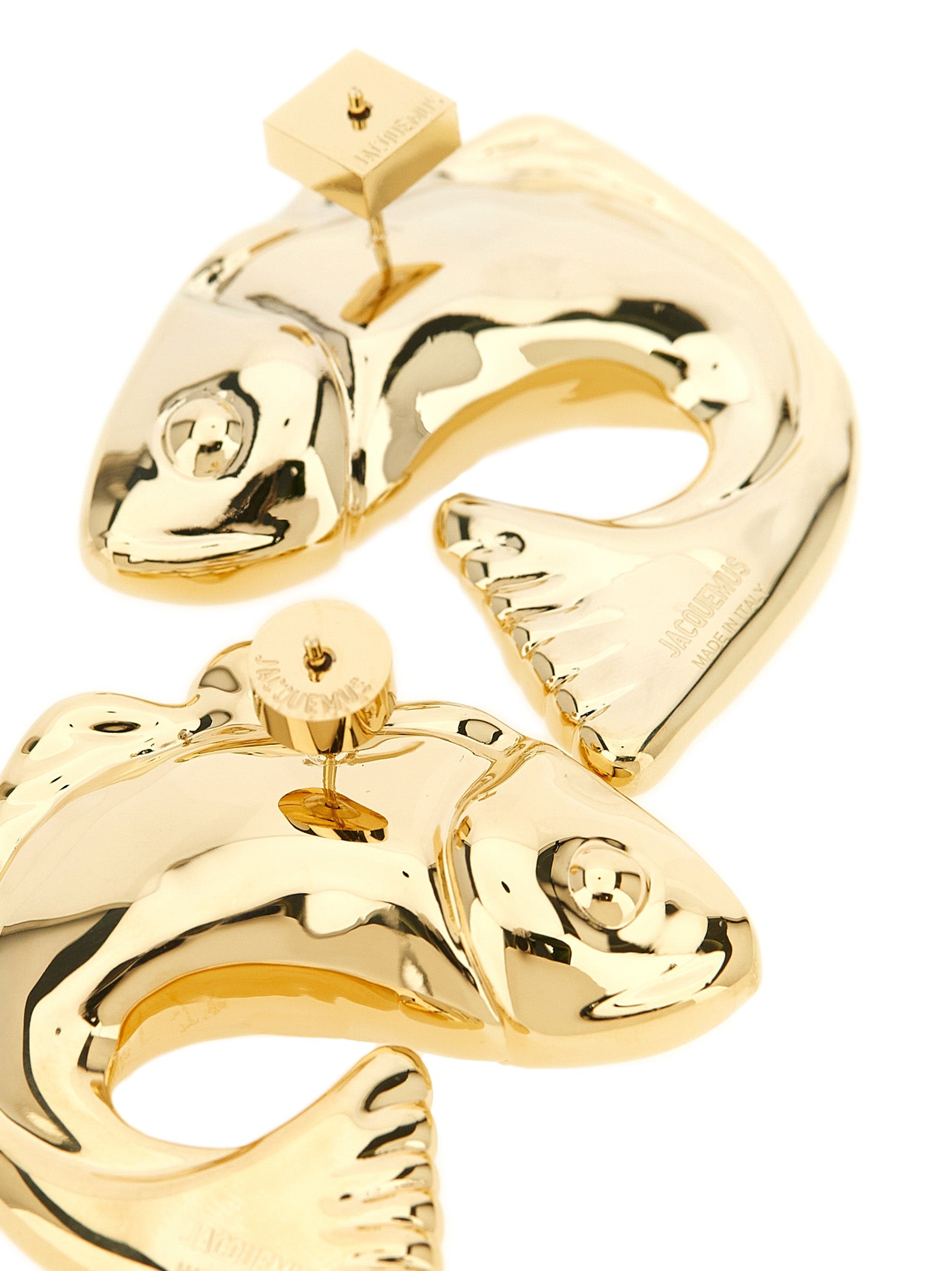 Jacquemus Gold Copper Earrings Jacquemus