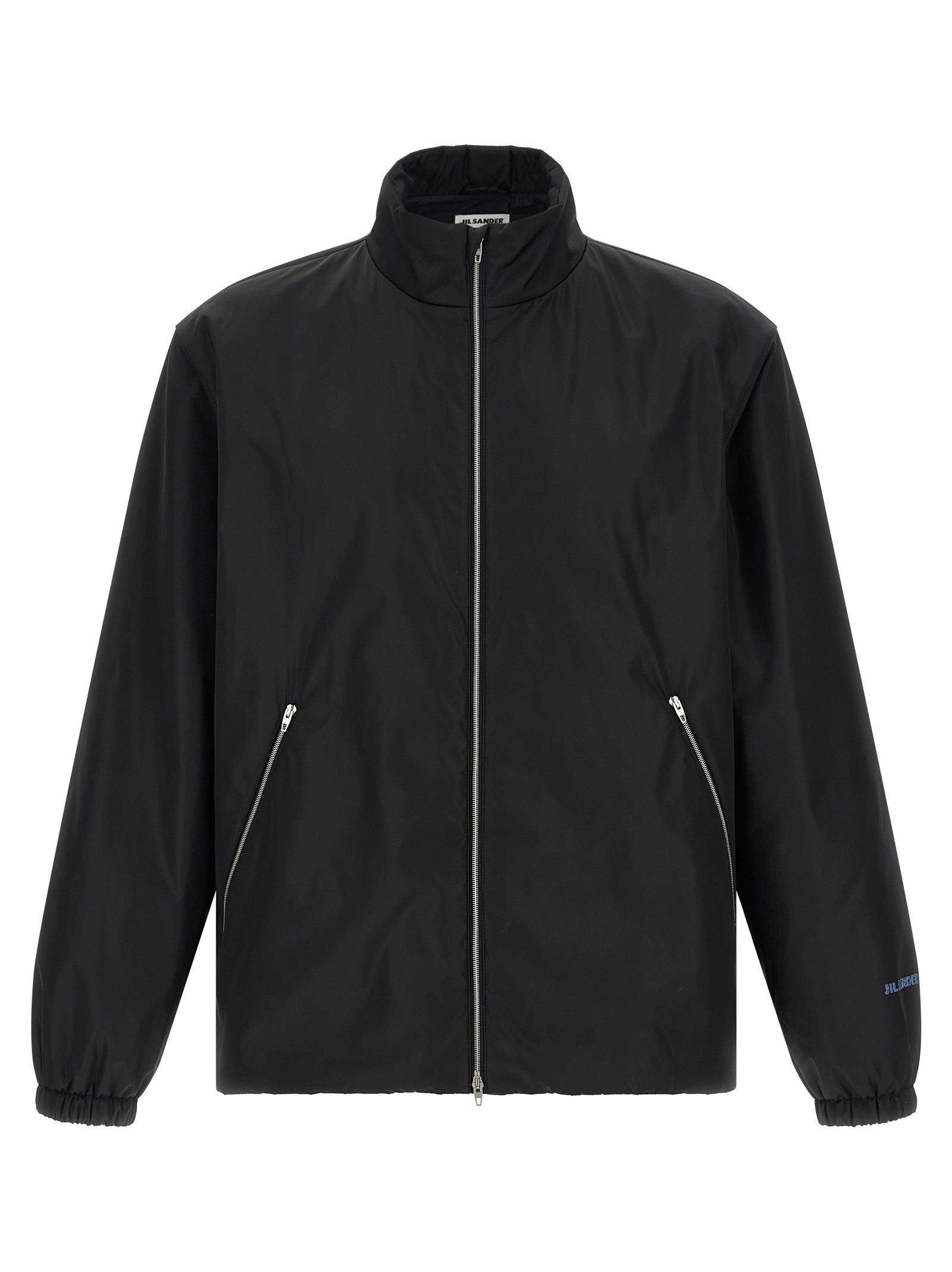 Jil Sander Black Polyester Jacket Jil Sander