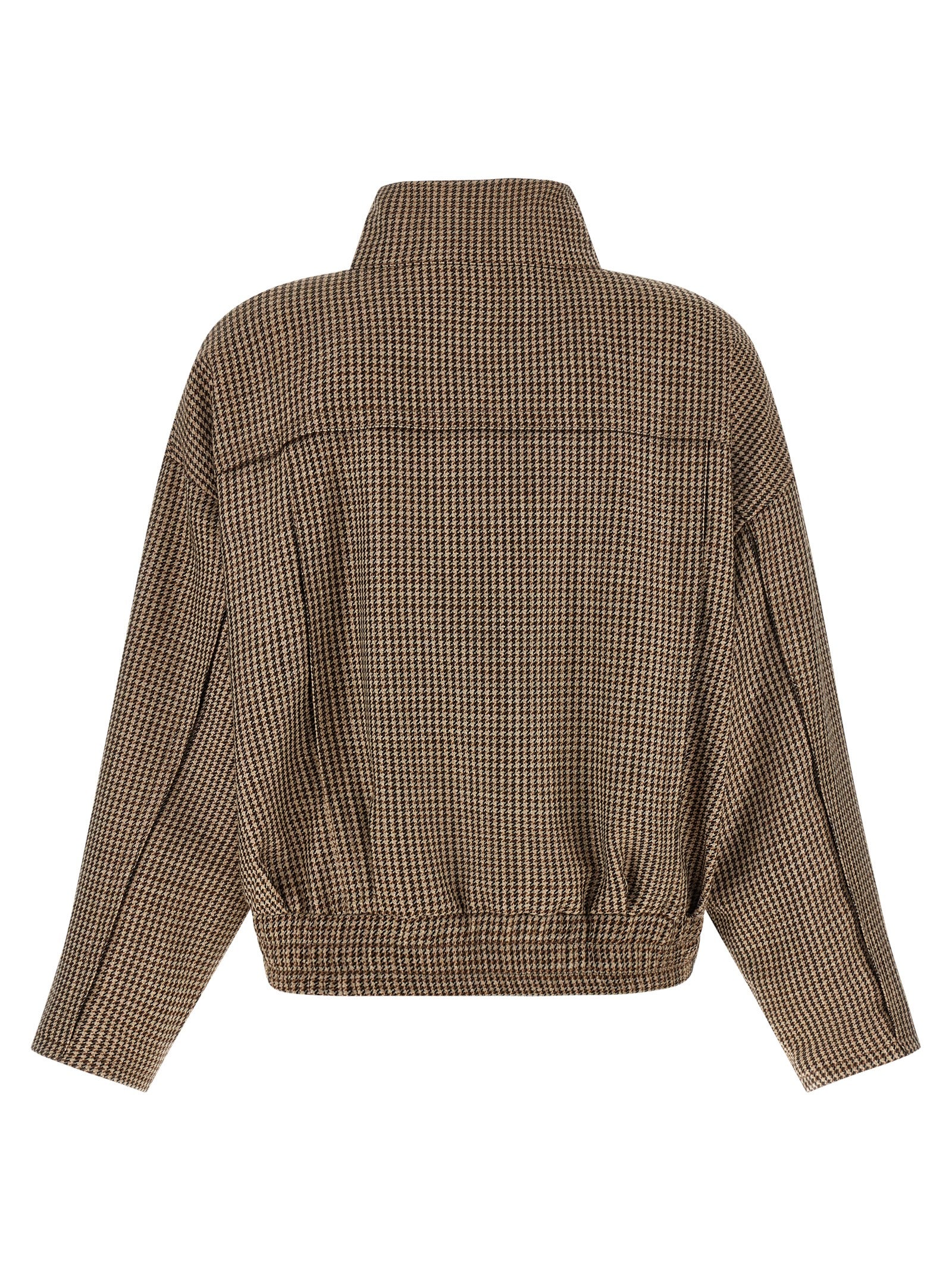 Brunello Cucinelli Brown Virgin Wool Jacket Brunello Cucinelli