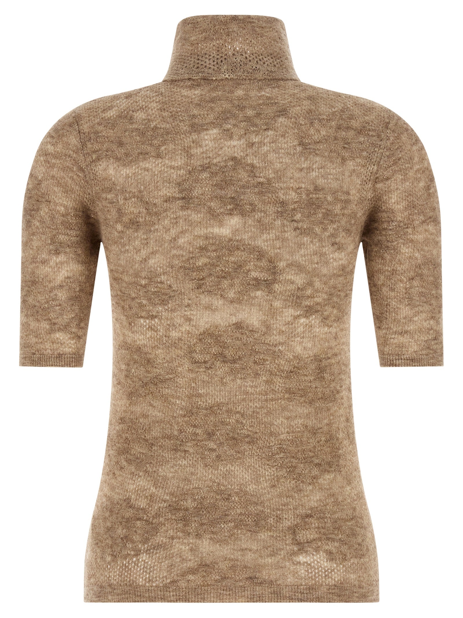 Brunello Cucinelli Beige Silk Cardigan Brunello Cucinelli