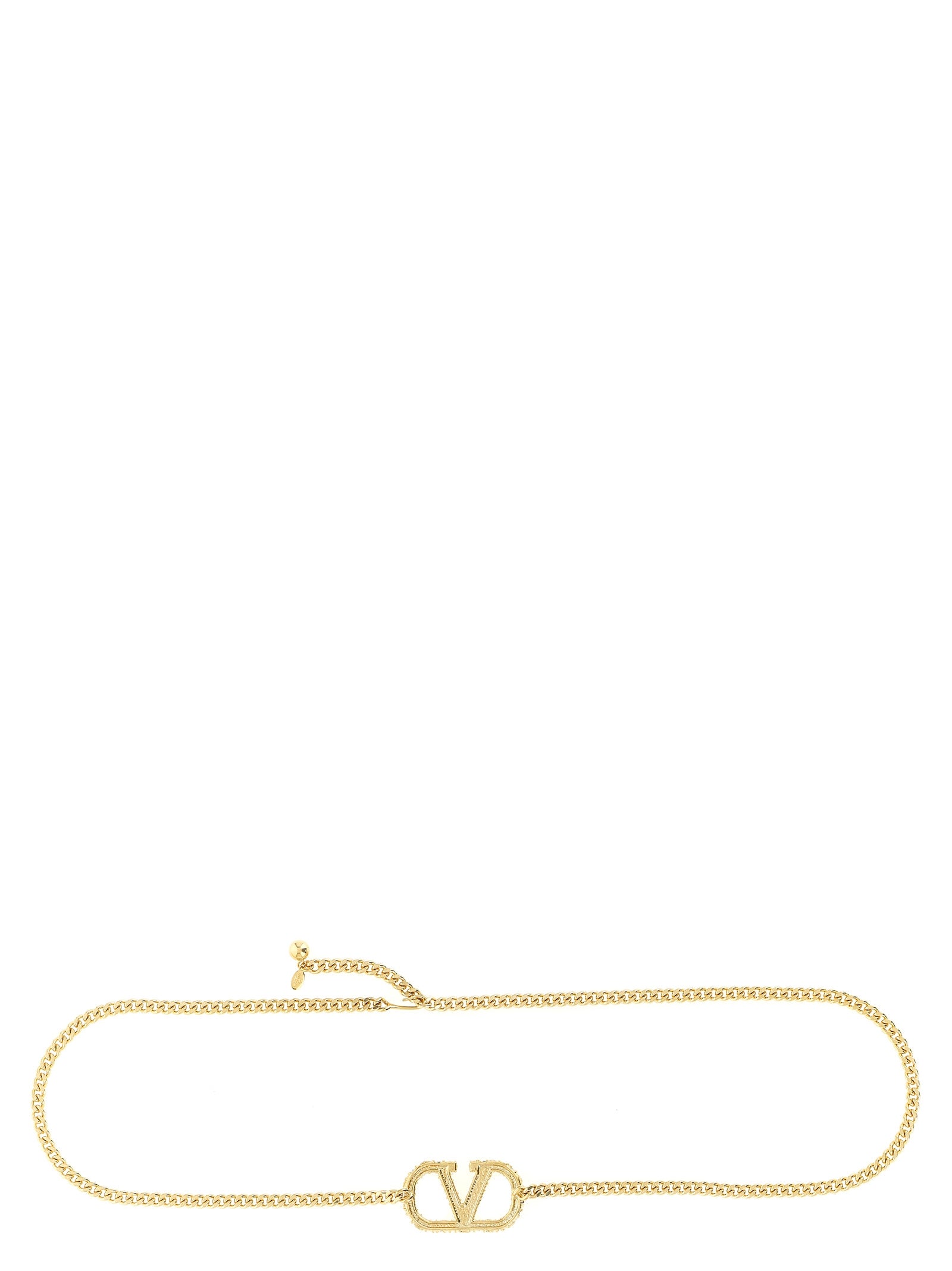 Valentino Garavani Gold Brass Belt Valentino Garavani