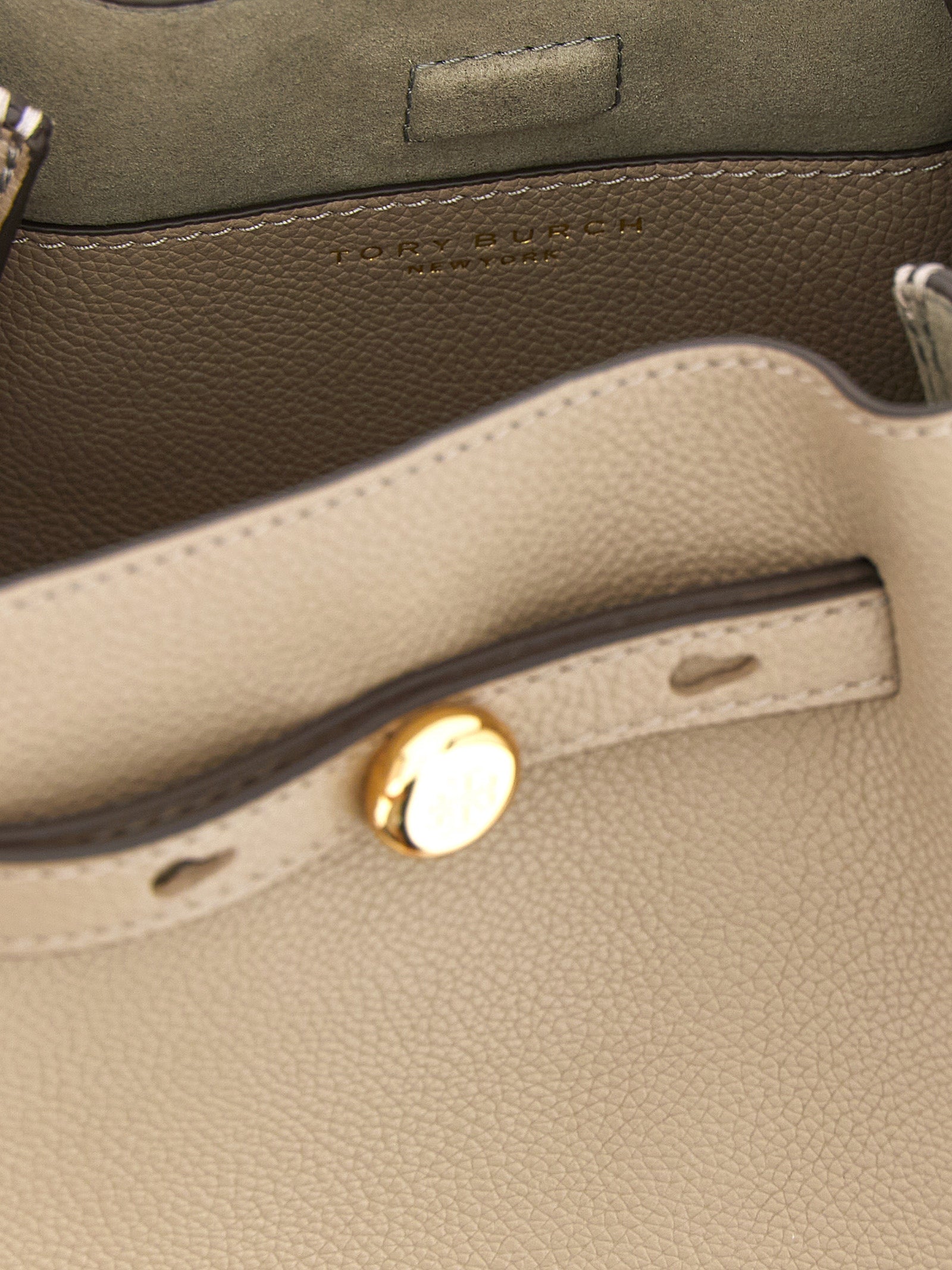 Tory Burch Beige Cowhide Handbag Tory Burch