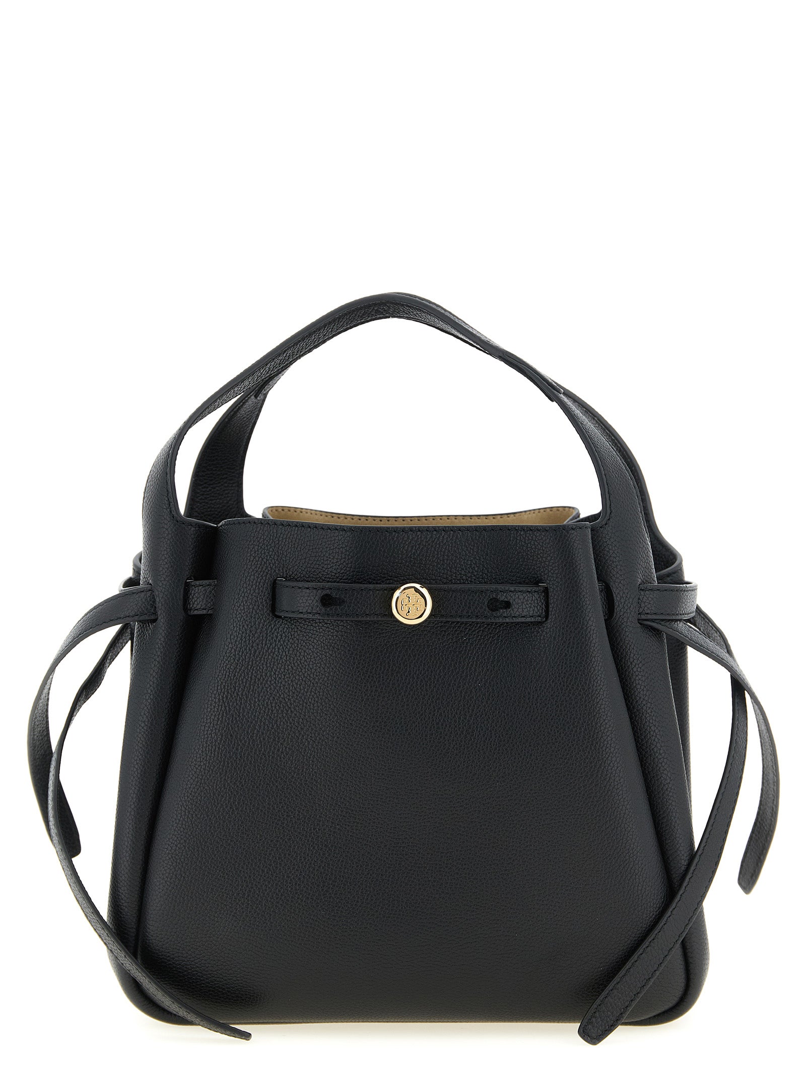 Tory Burch Black Cowhide Handbag Tory Burch