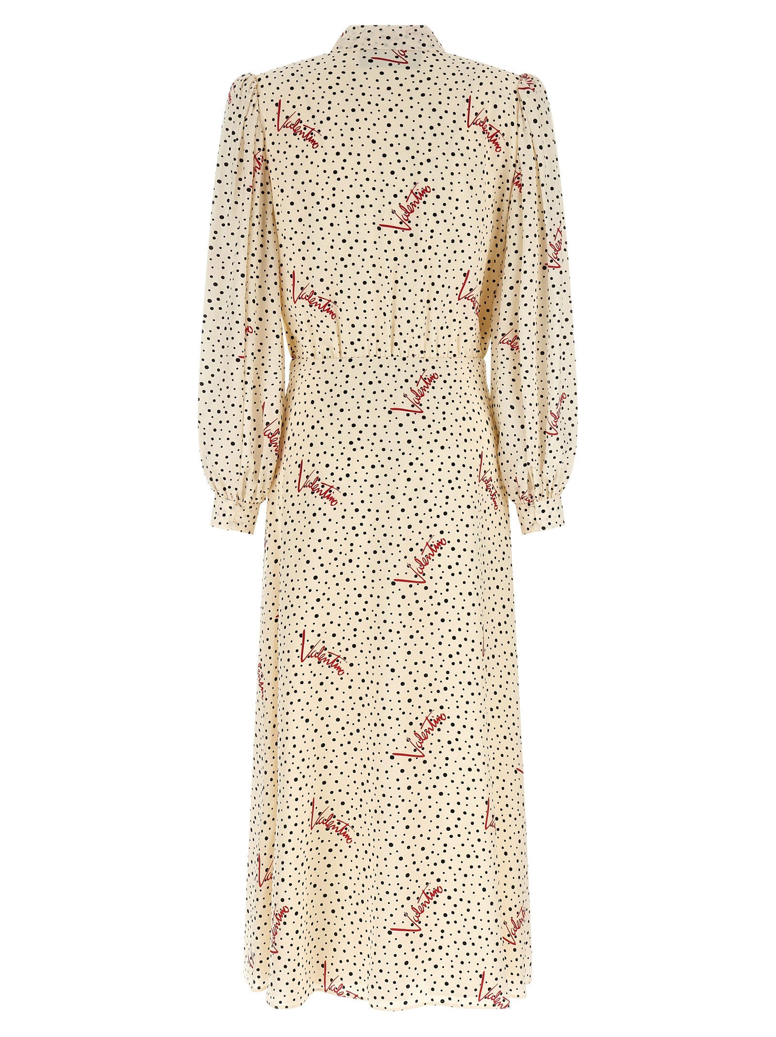 Valentino Garavani Multicolor Silk Midi Dress Valentino Garavani