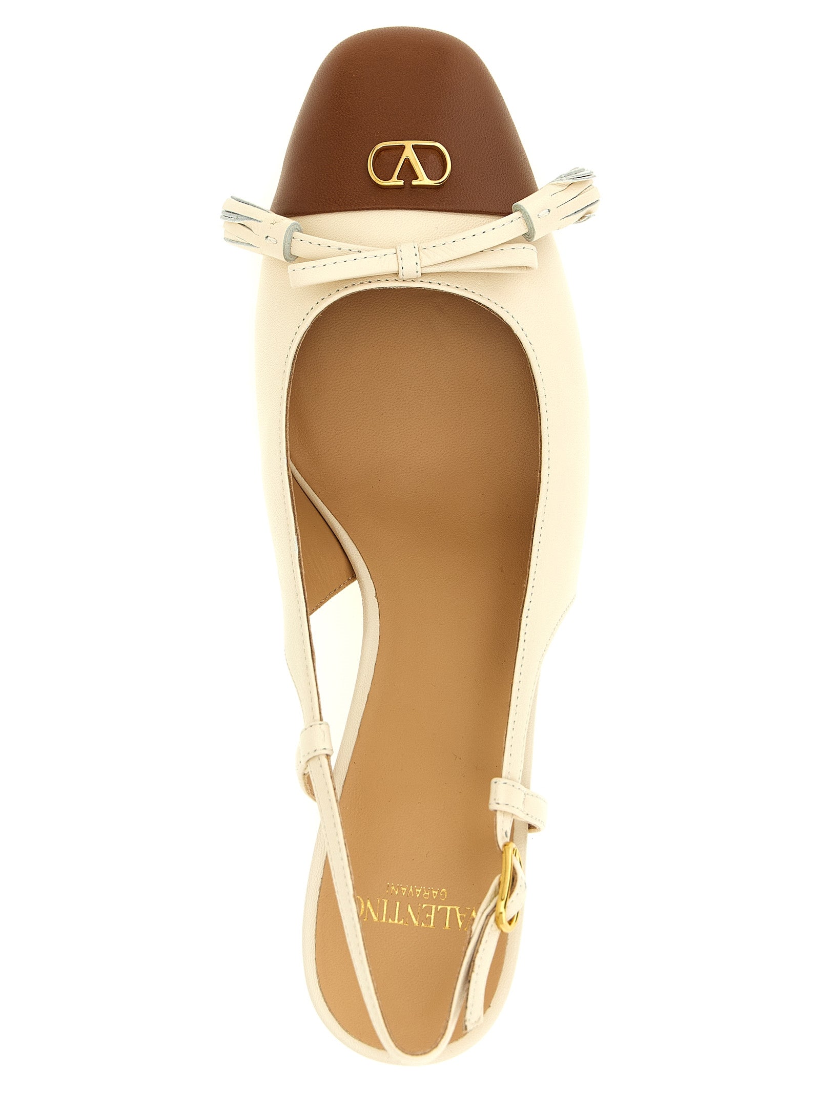 Valentino Garavani Black Leather Mid Heel Pumps Valentino Garavani