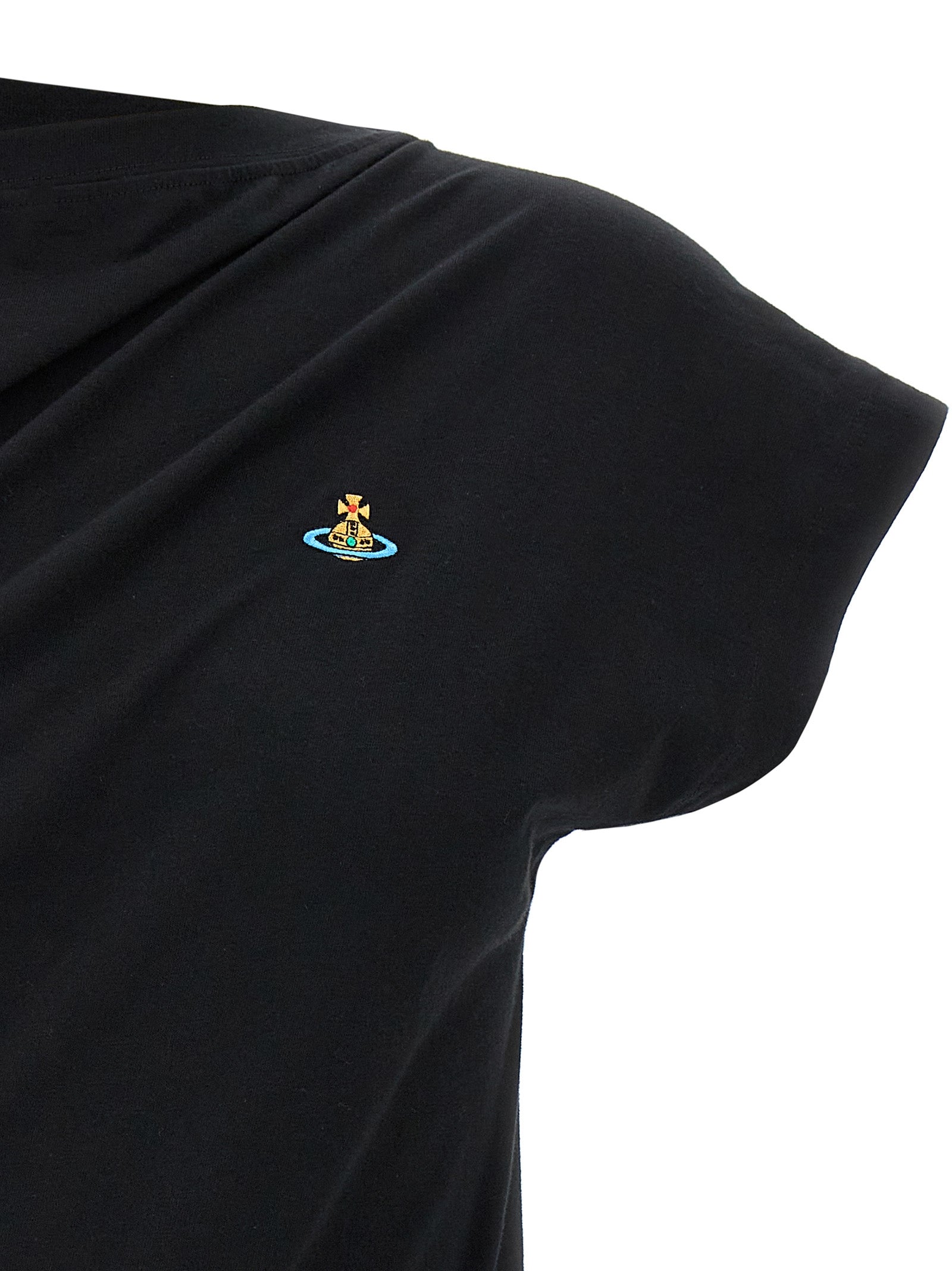 Vivienne Westwood Black Cotton T-Shirt Vivienne Westwood