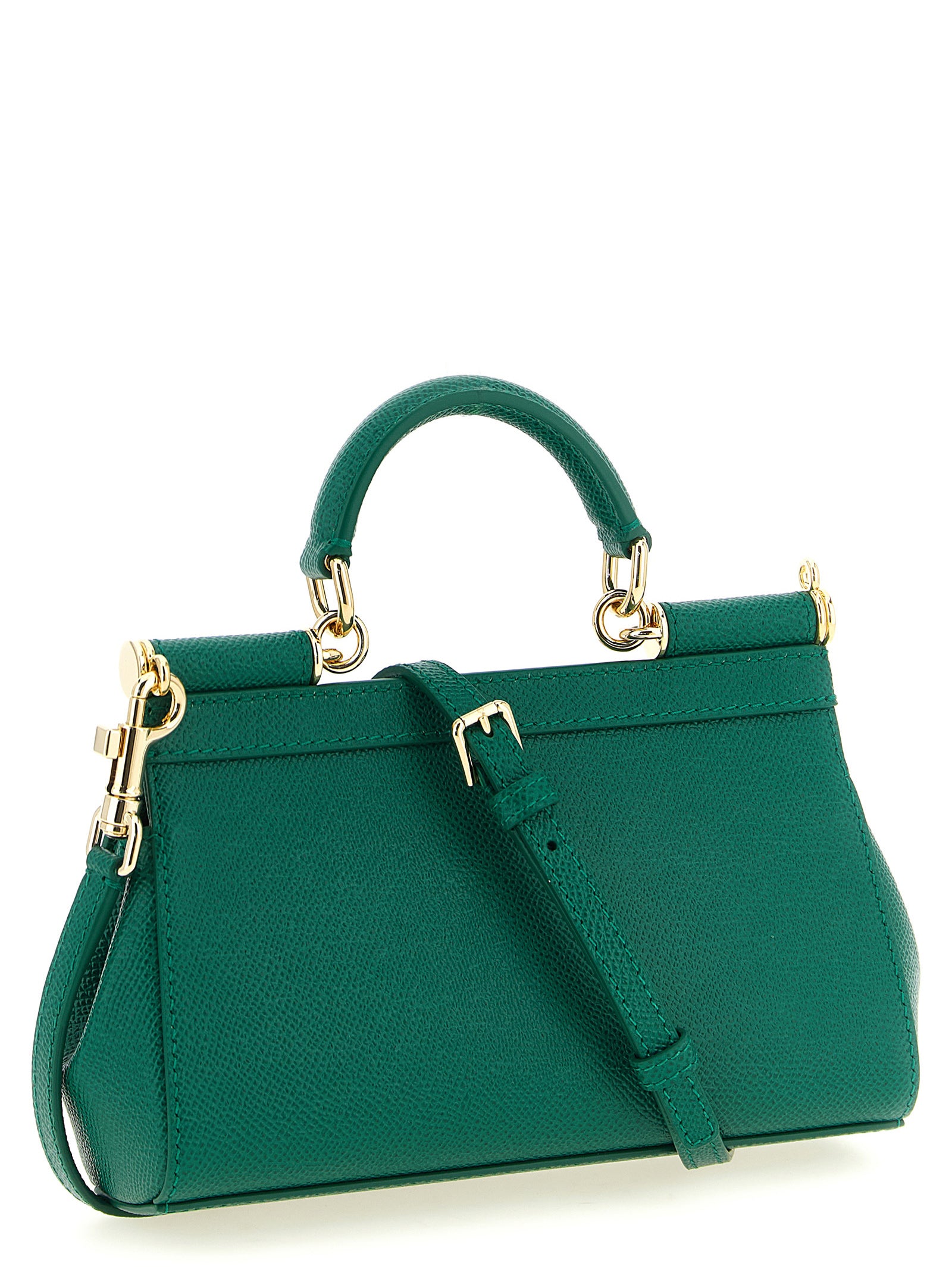 Dolce & Gabbana Bicolor Calfskin Handbag Dolce & Gabbana