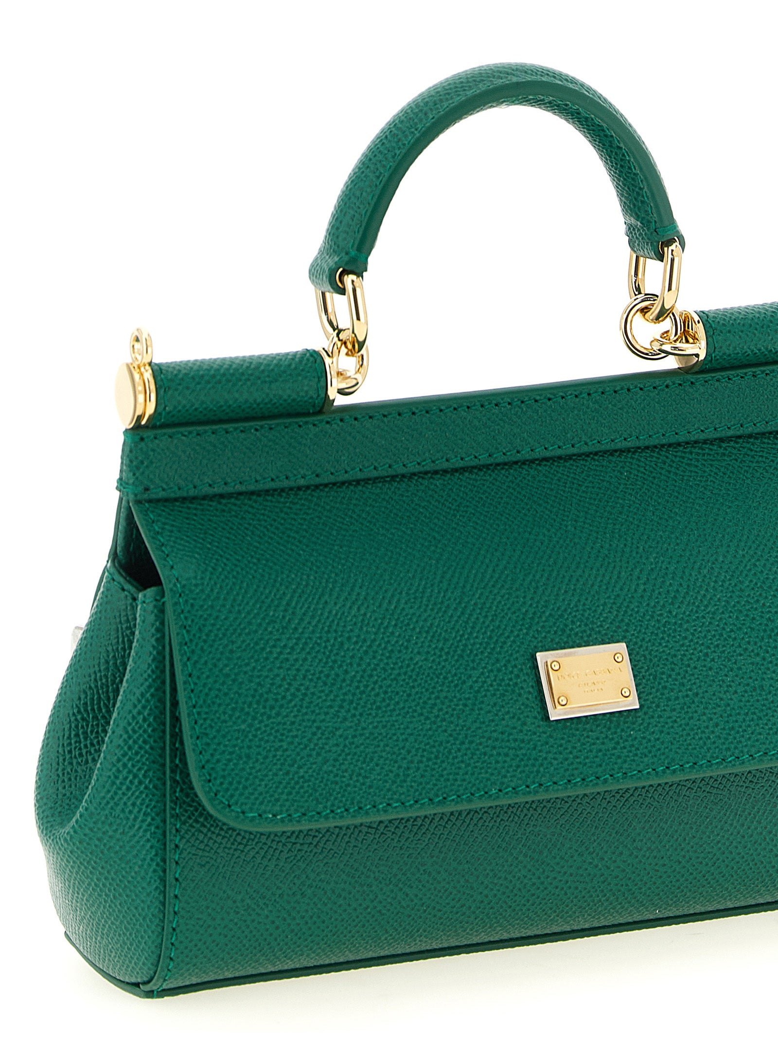 Dolce & Gabbana Bicolor Calfskin Handbag Dolce & Gabbana