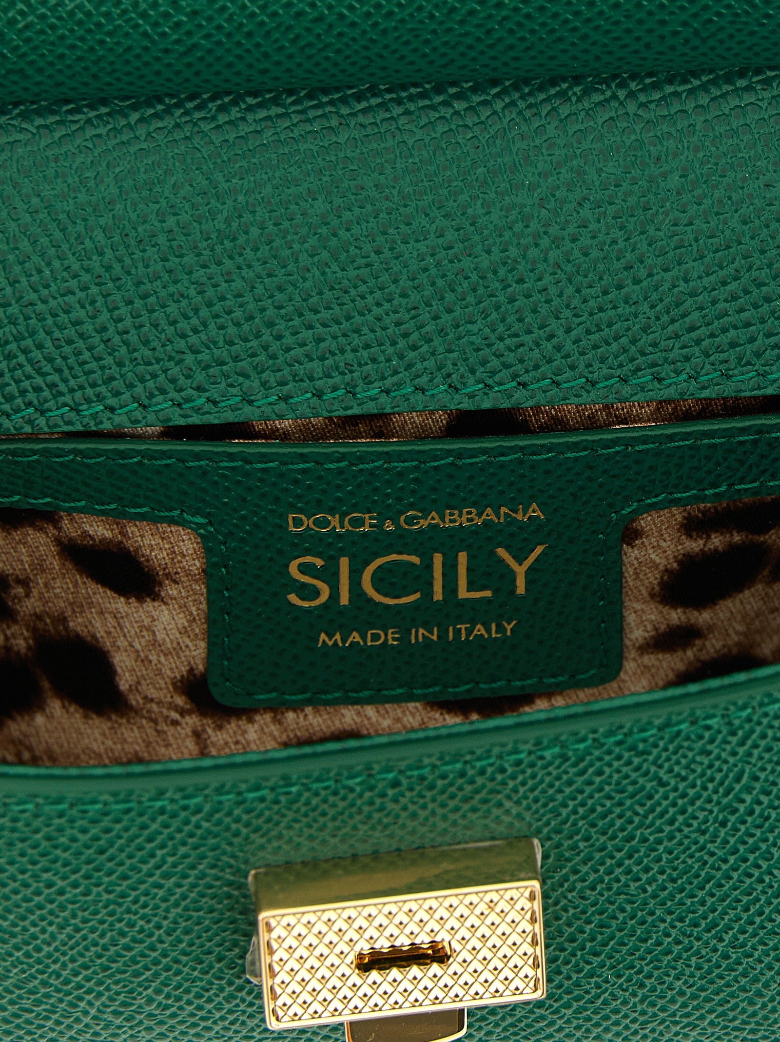 Dolce & Gabbana Bicolor Calfskin Handbag Dolce & Gabbana