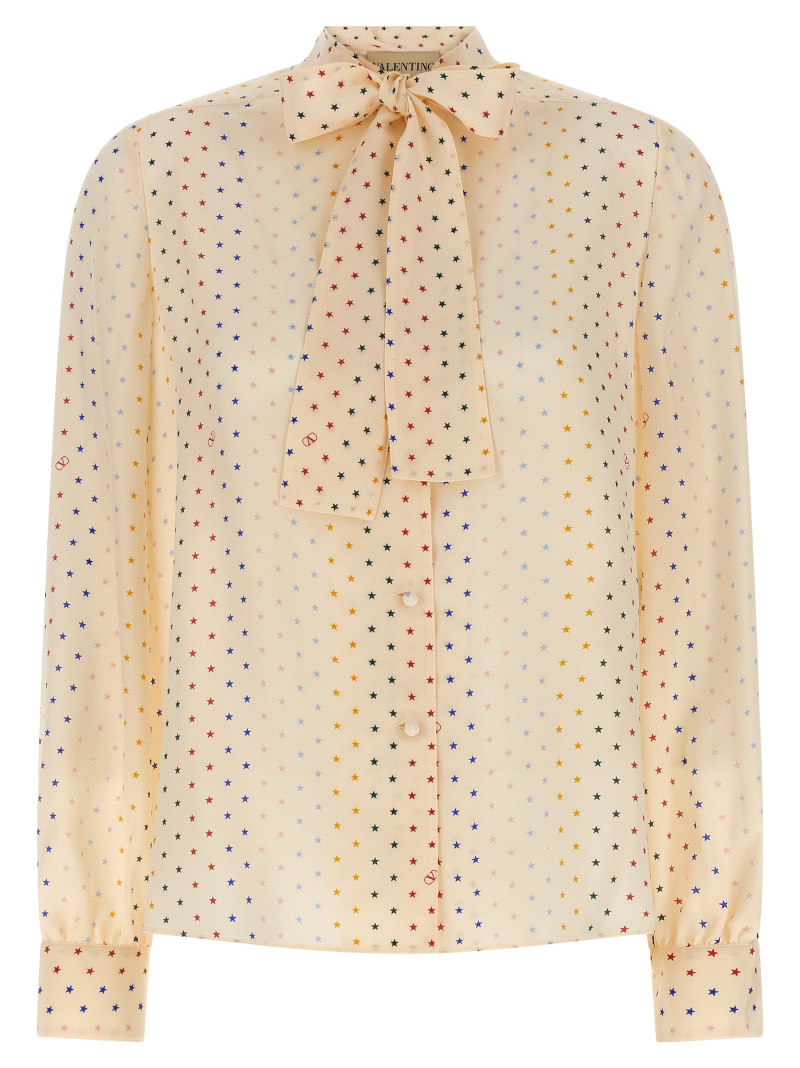 Valentino Garavani Multicolor Silk Blouse Valentino Garavani
