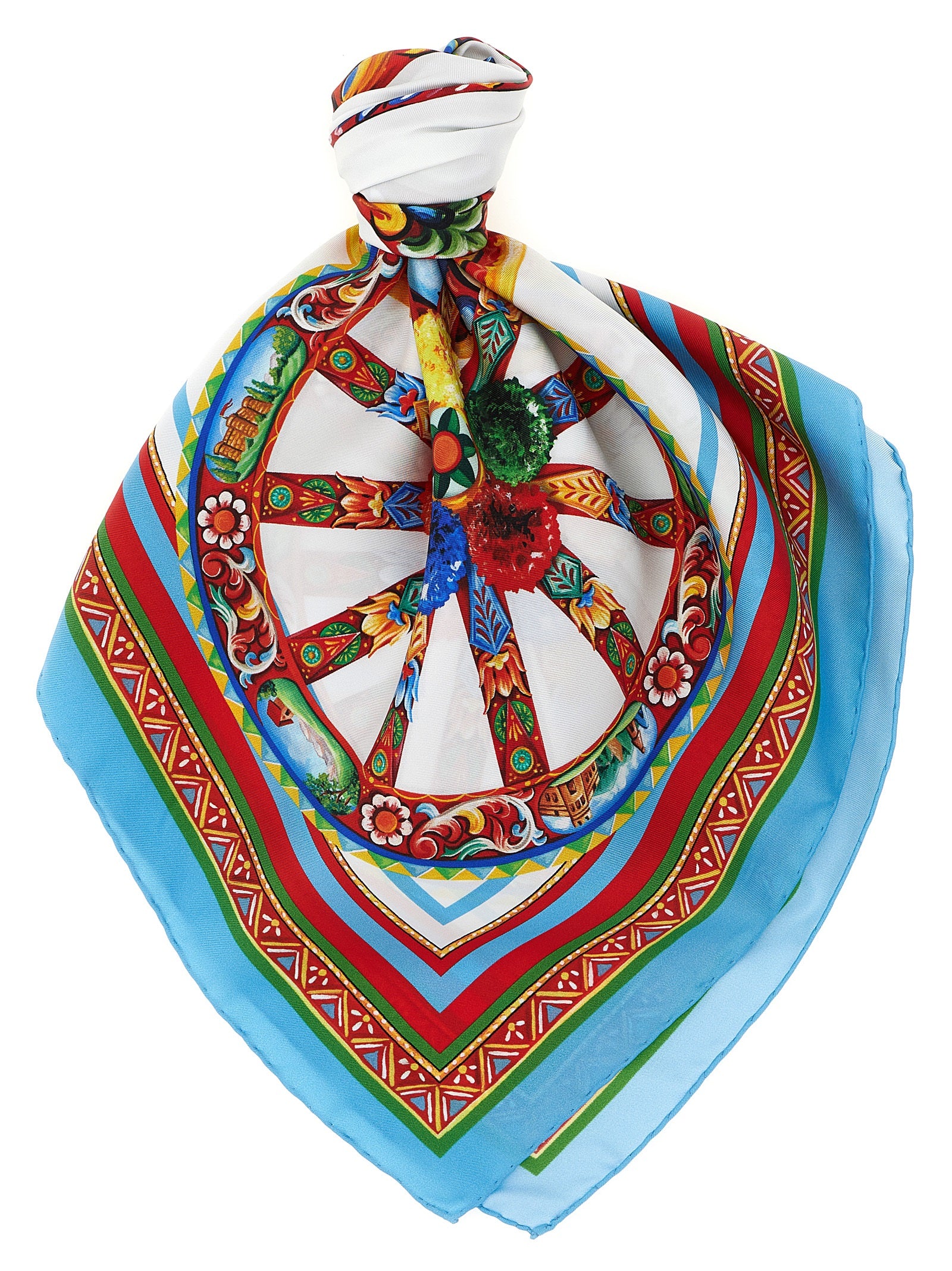 Dolce & Gabbana Multicolor Silk Foulard Dolce & Gabbana
