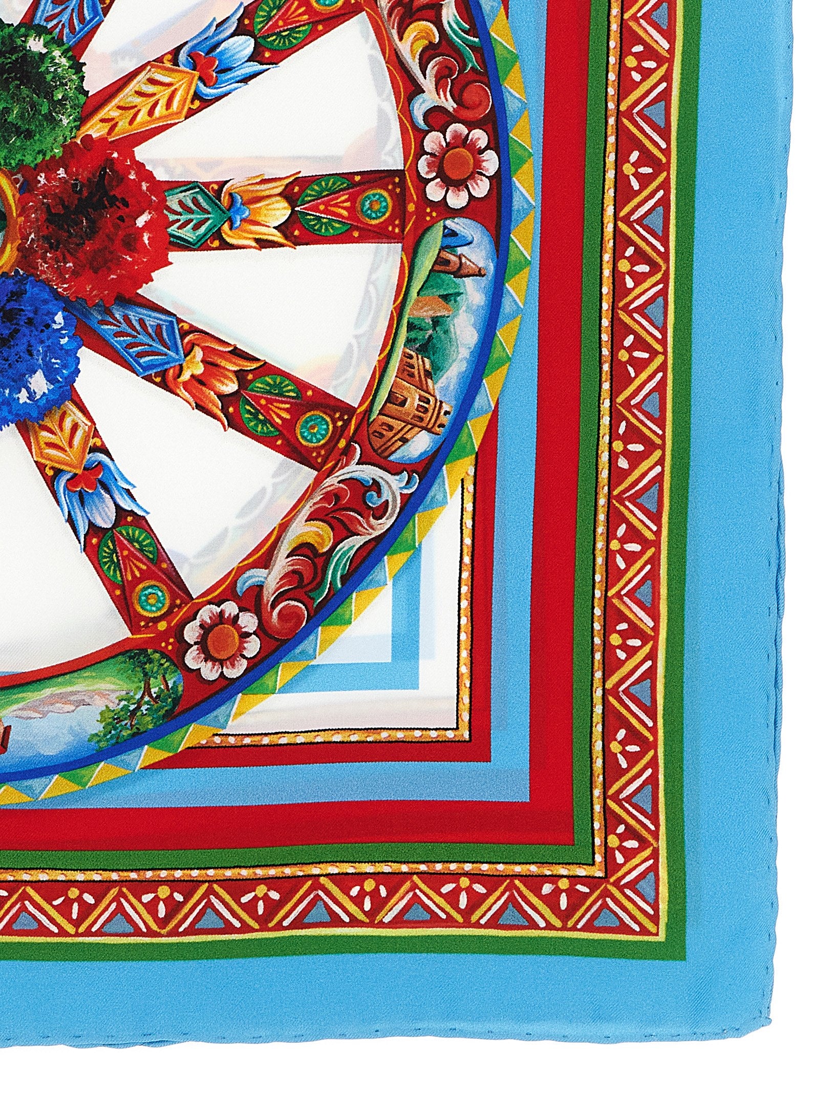 Dolce & Gabbana Multicolor Silk Foulard Dolce & Gabbana