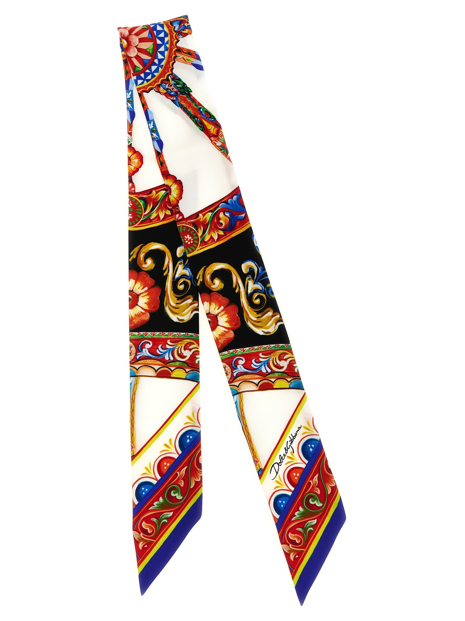 Dolce & Gabbana Multicolor Silk Foulard Dolce & Gabbana