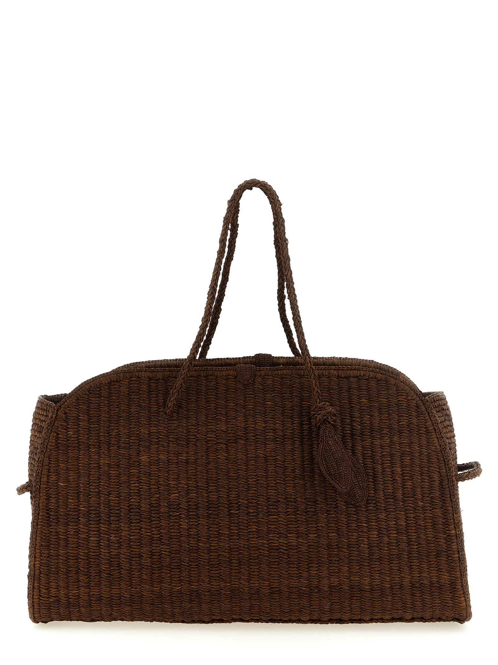 Jacquemus Brown Raffia Tote Bag Jacquemus