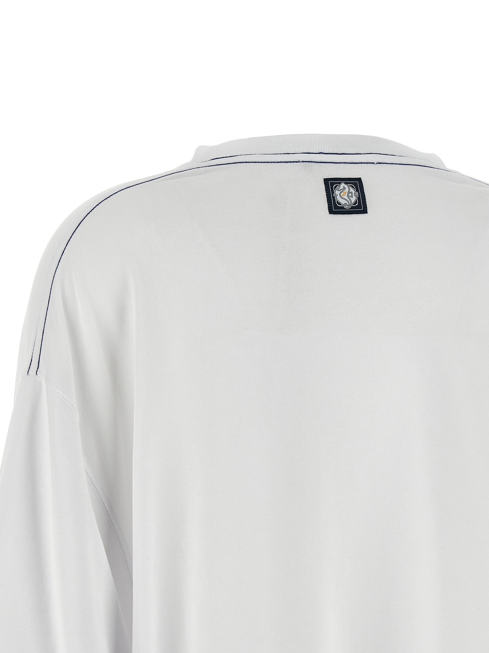Jacquemus Blue Cotton T-Shirt Jacquemus