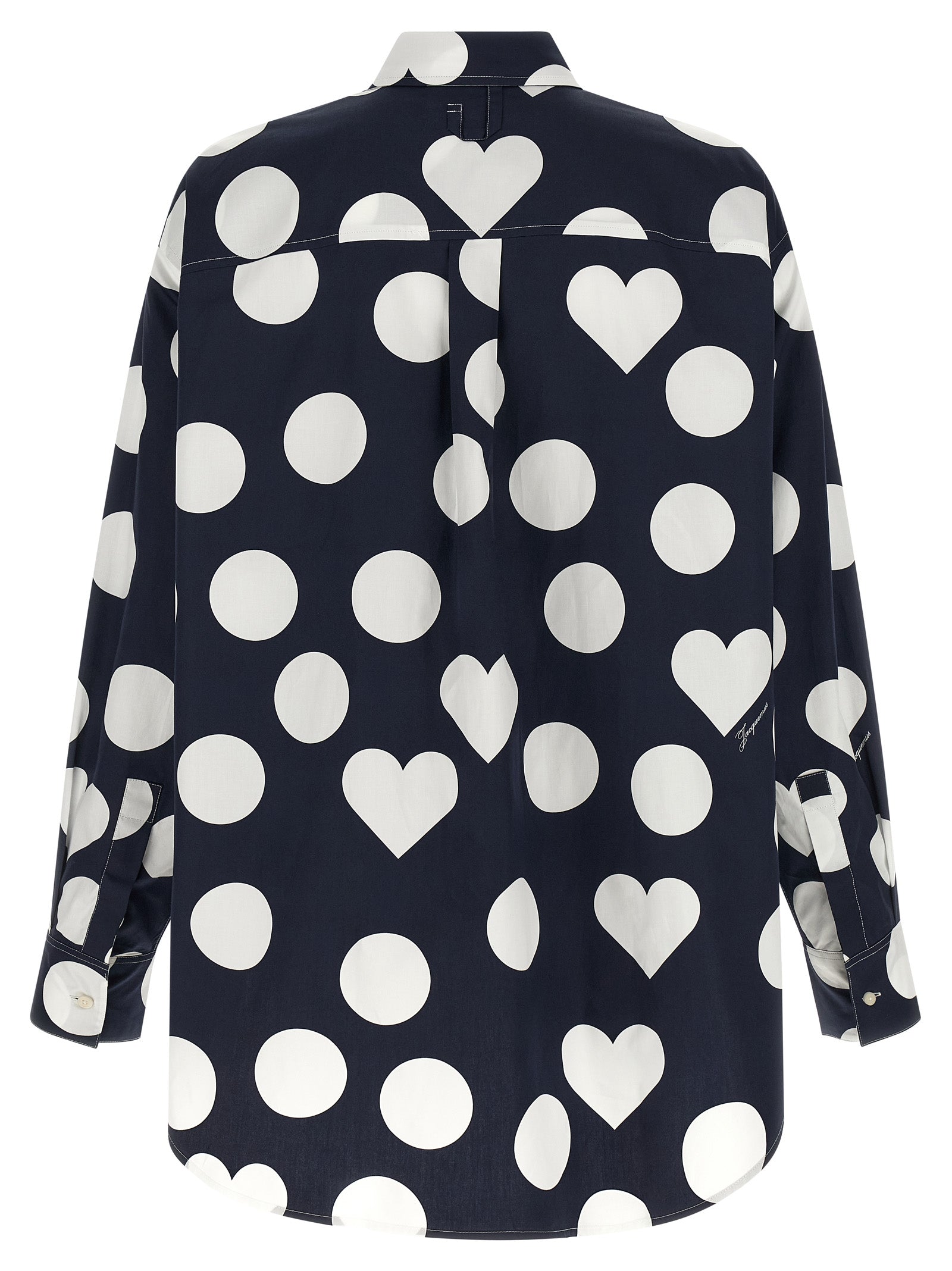 Jacquemus Blue Cotton Blouse Jacquemus