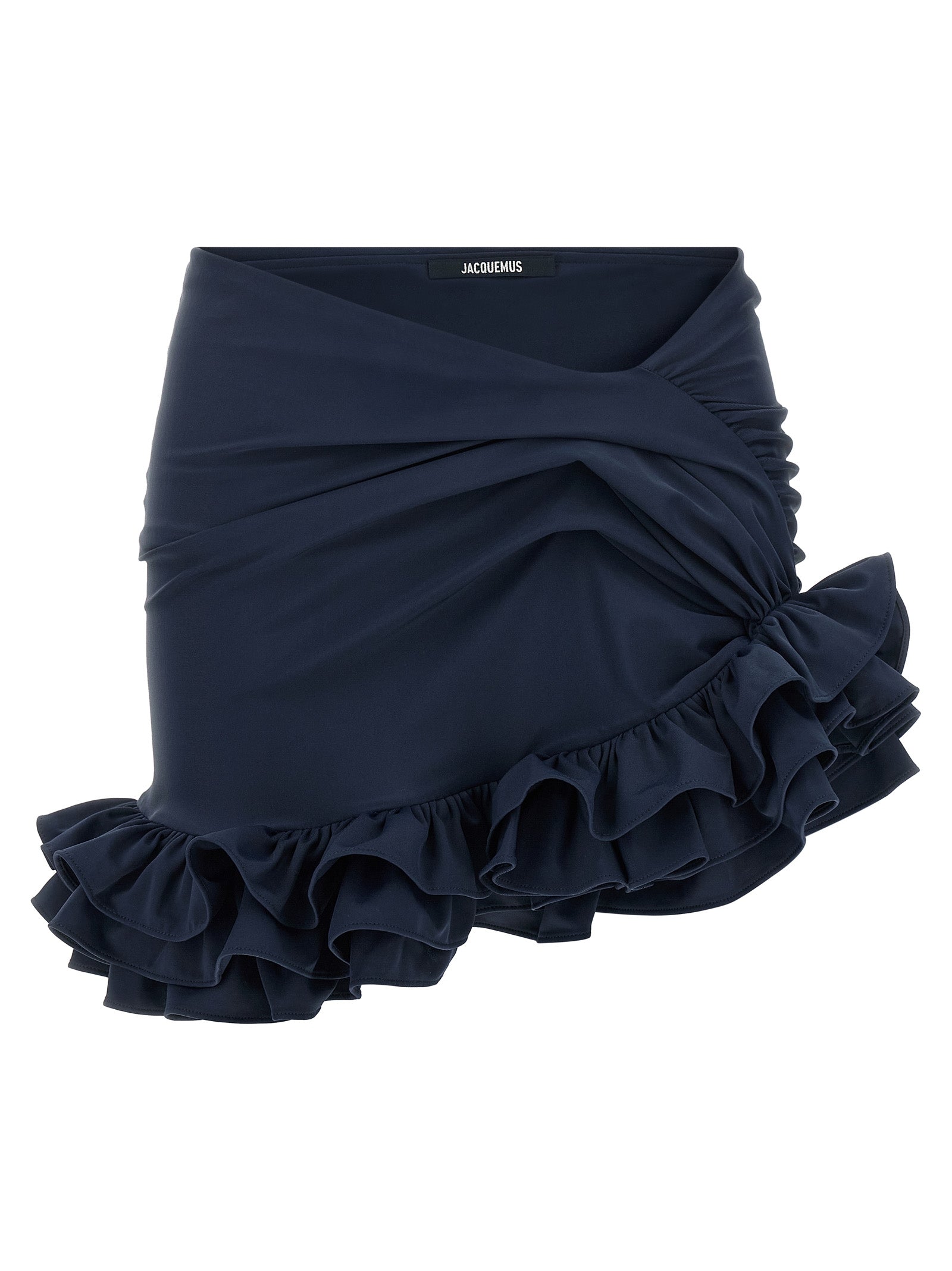 Jacquemus Blue Polyamide Long Skirt Jacquemus