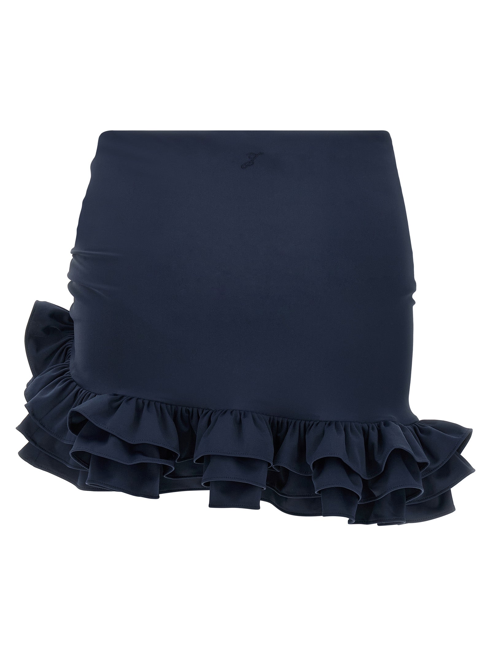 Jacquemus Blue Polyamide Long Skirt Jacquemus