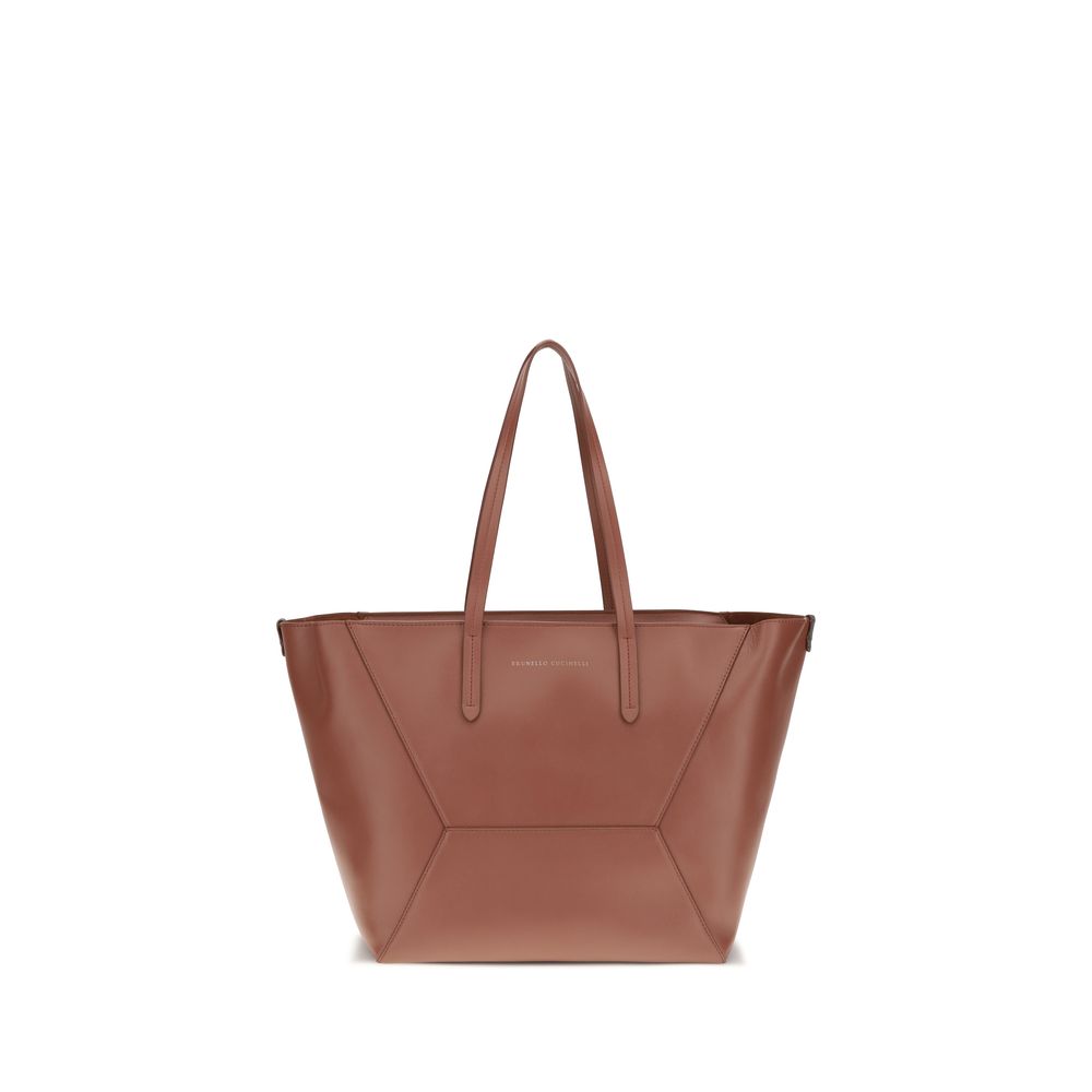 Brunello Cucinelli Multicolor Calf Leather Bos Taurus Shoulder Bag Brunello Cucinelli