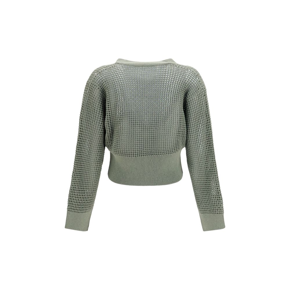 Brunello Cucinelli Bicolor Cotton Cardigan Brunello Cucinelli